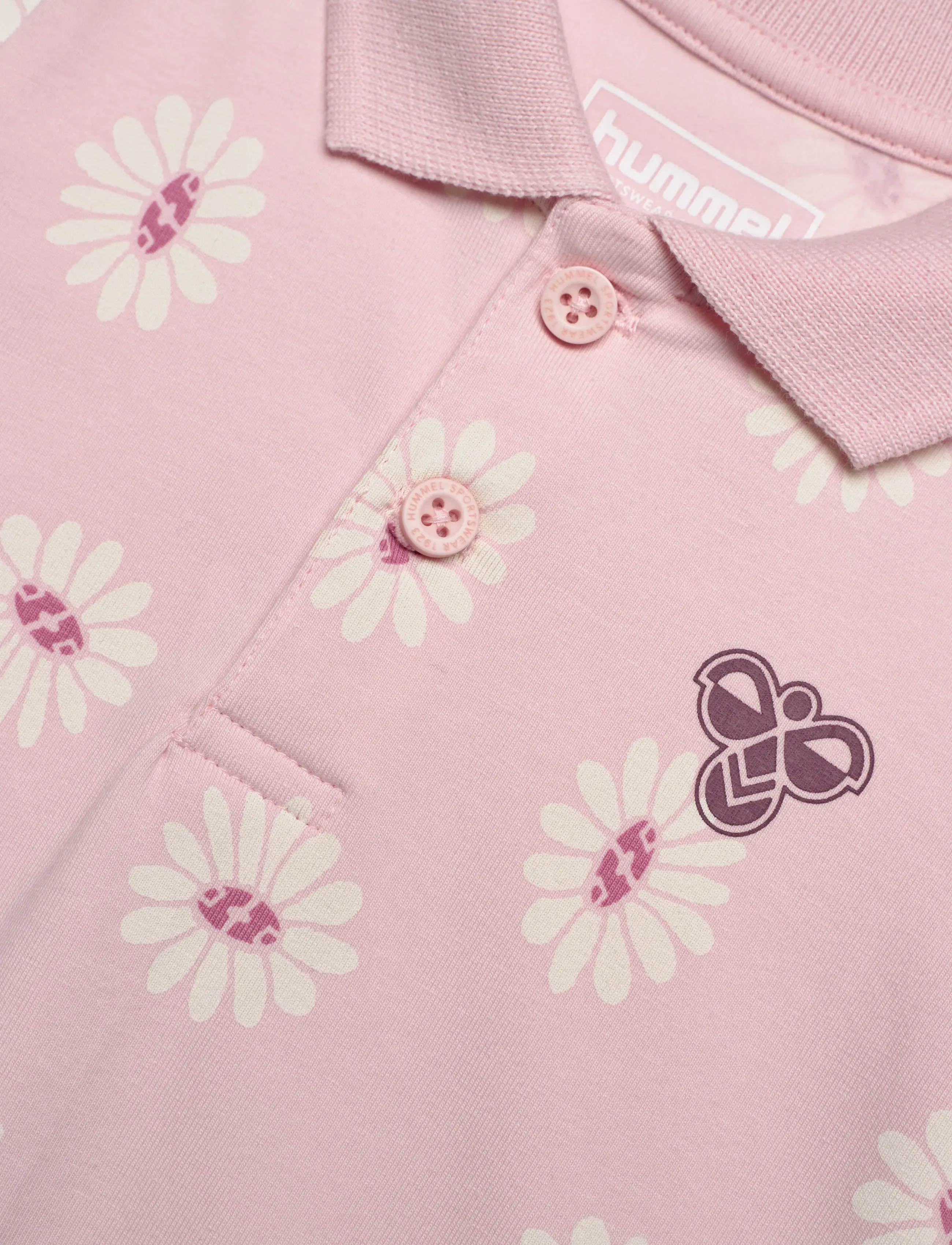 Hummel - hmlMINI REG POLO BODYSUIT S/S - kurzärmelig - pale lilac - 2