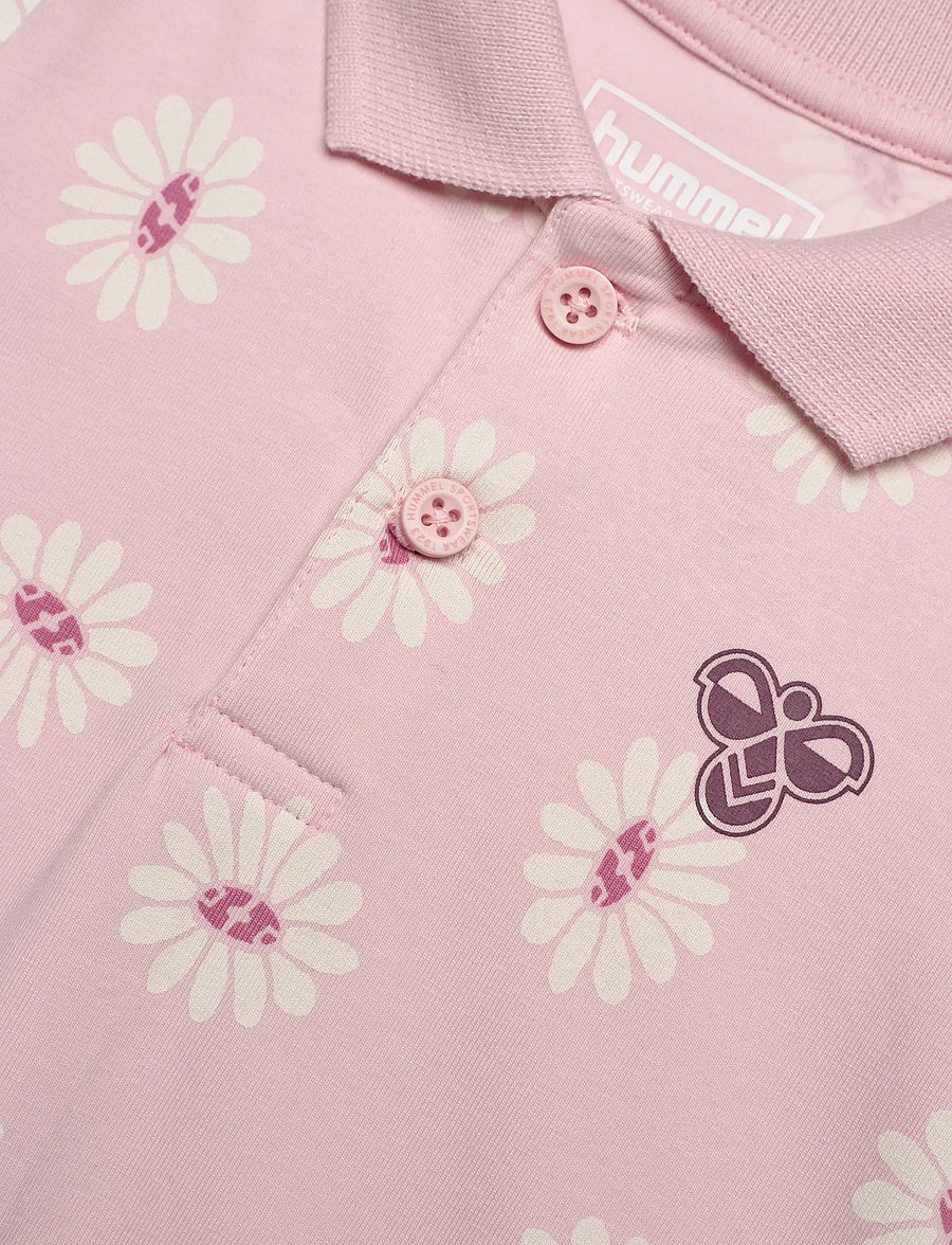Hummel - hmlMINI REG POLO BODYSUIT S/S - lühikeste varrukatega - pale lilac - 2