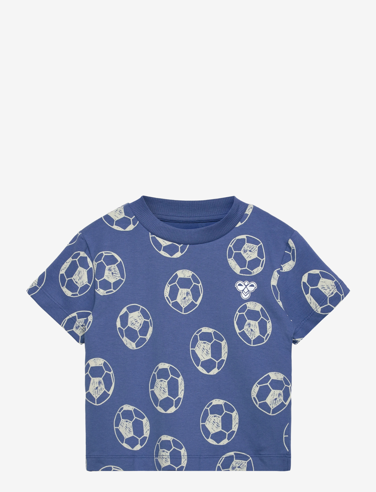 Hummel - hmlMINI LOOSE AOP T-SHIRT S/S - sportstoppe - dutch blue - 0