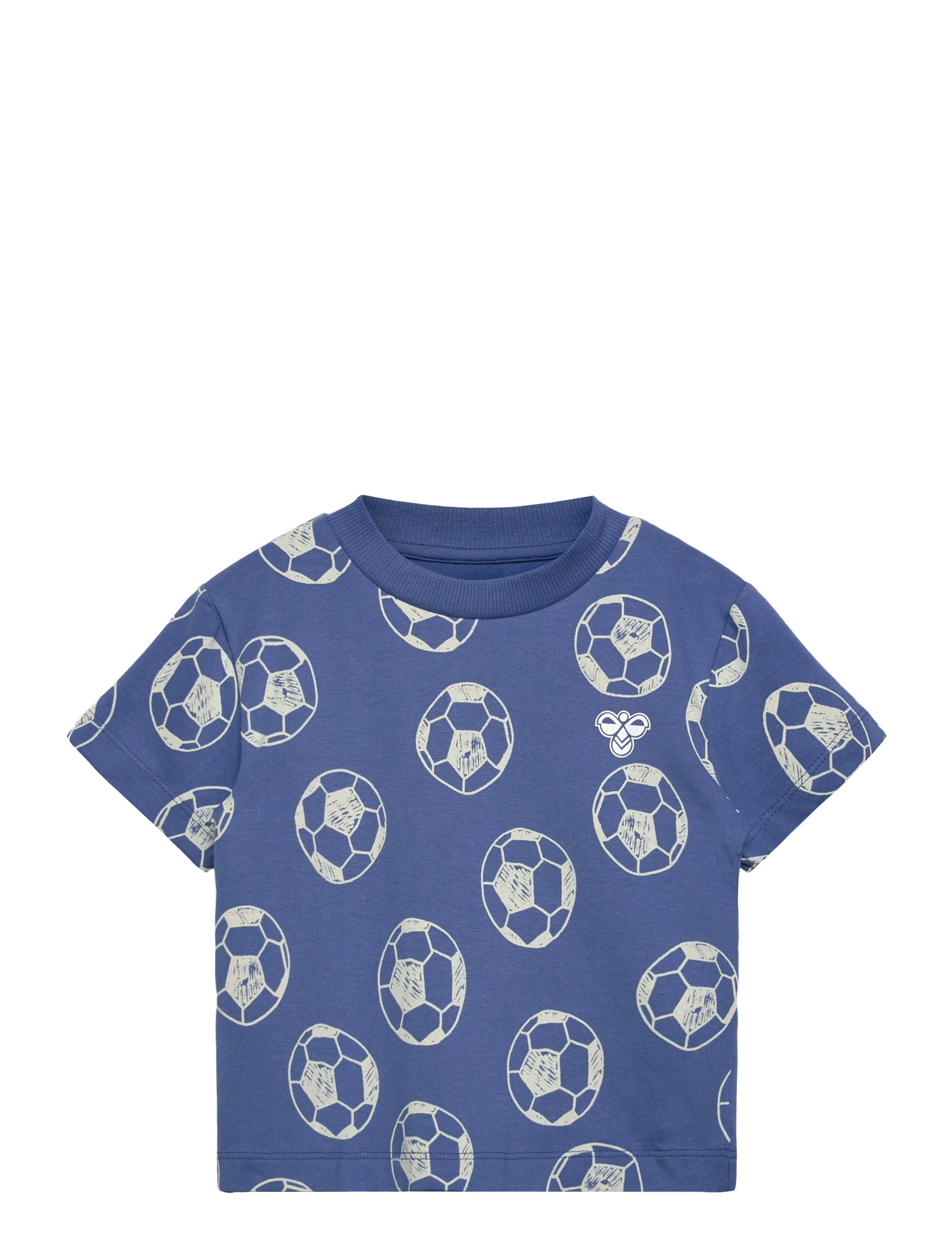 Hummel hmlMINI LOOSE AOP T-SHIRT S/S - Overdele - DUTCH BLUE / blue