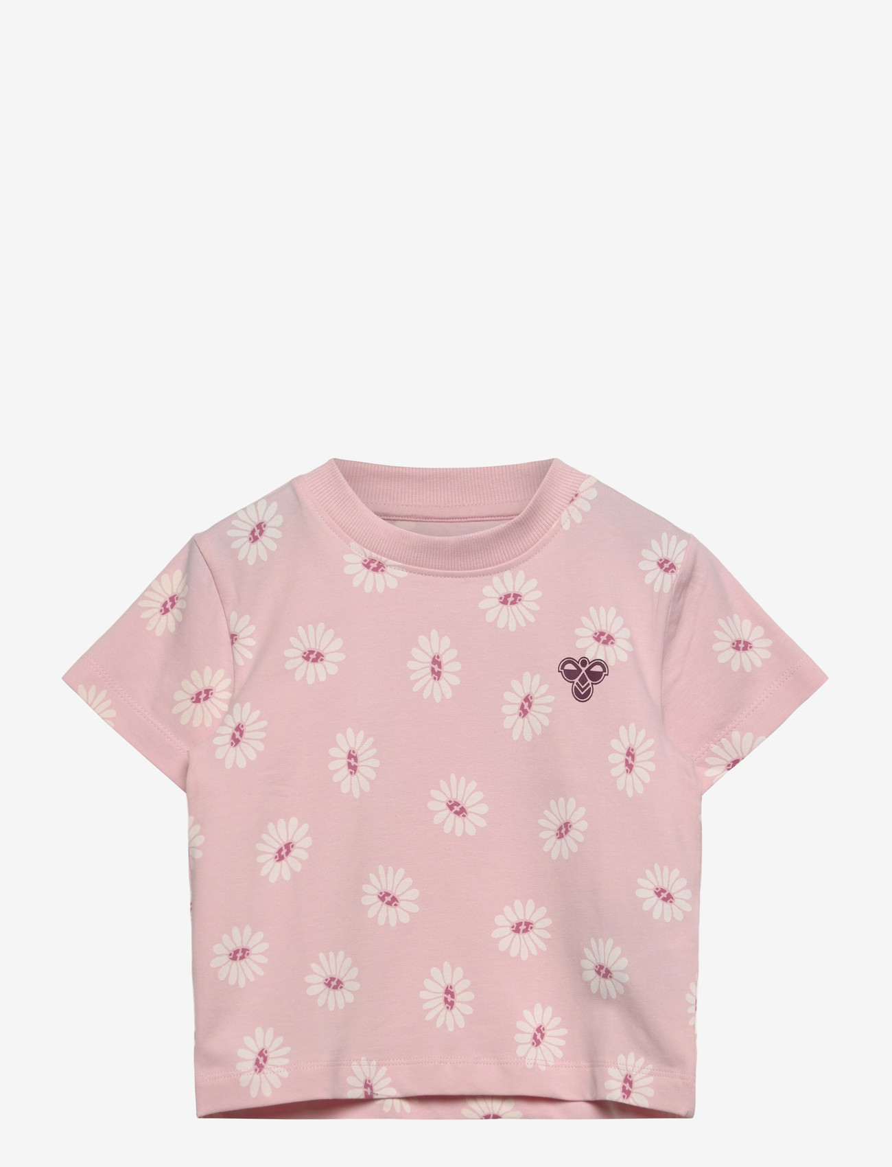 Hummel - hmlMINI LOOSE FLOWER T-SHIRT S/S - sports tops - pale lilac - 0