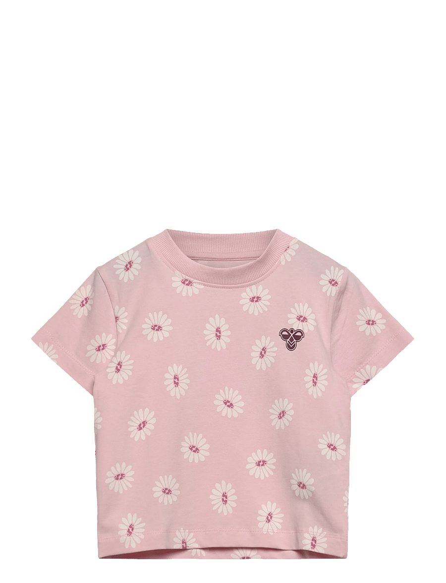 Hummel - hmlMINI LOOSE FLOWER T-SHIRT S/S - sporttoppar - pale lilac - 0