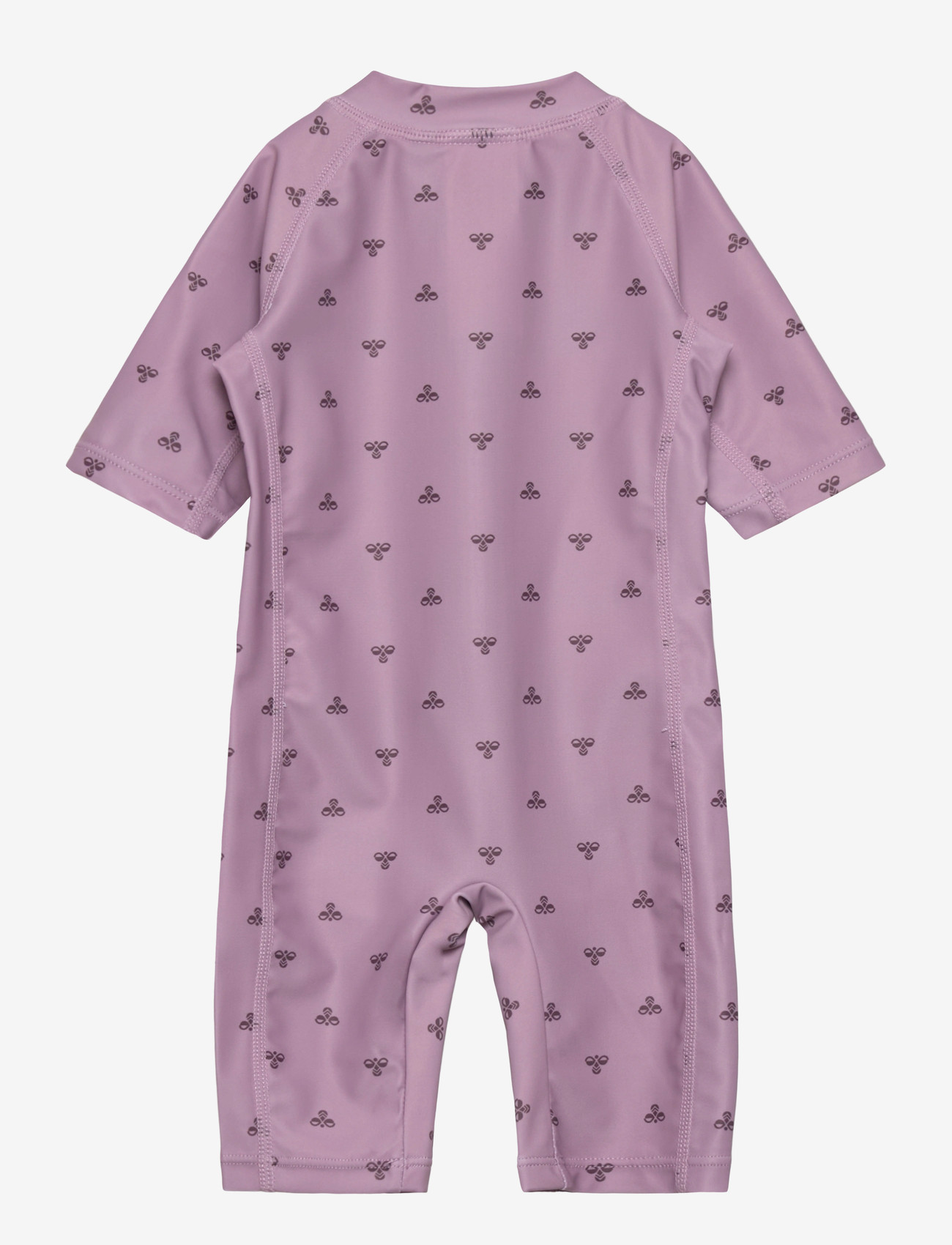 Hummel - hmlMINI BEE AOP SWIMSUIT 3/4 SL - badedragter - mauve shadow - 1