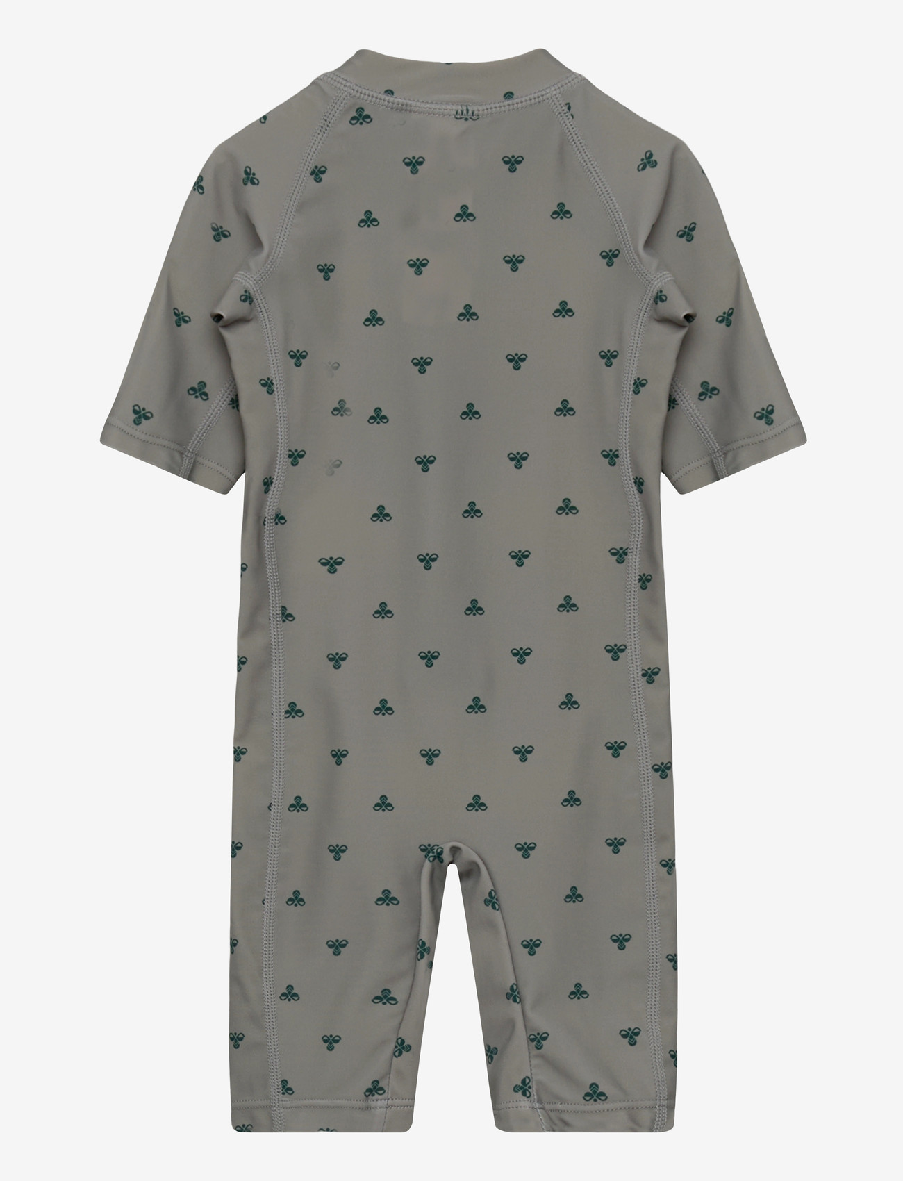 Hummel - hmlMINI BEE AOP SWIMSUIT 3/4 SL - baddräkter - shadow - 1