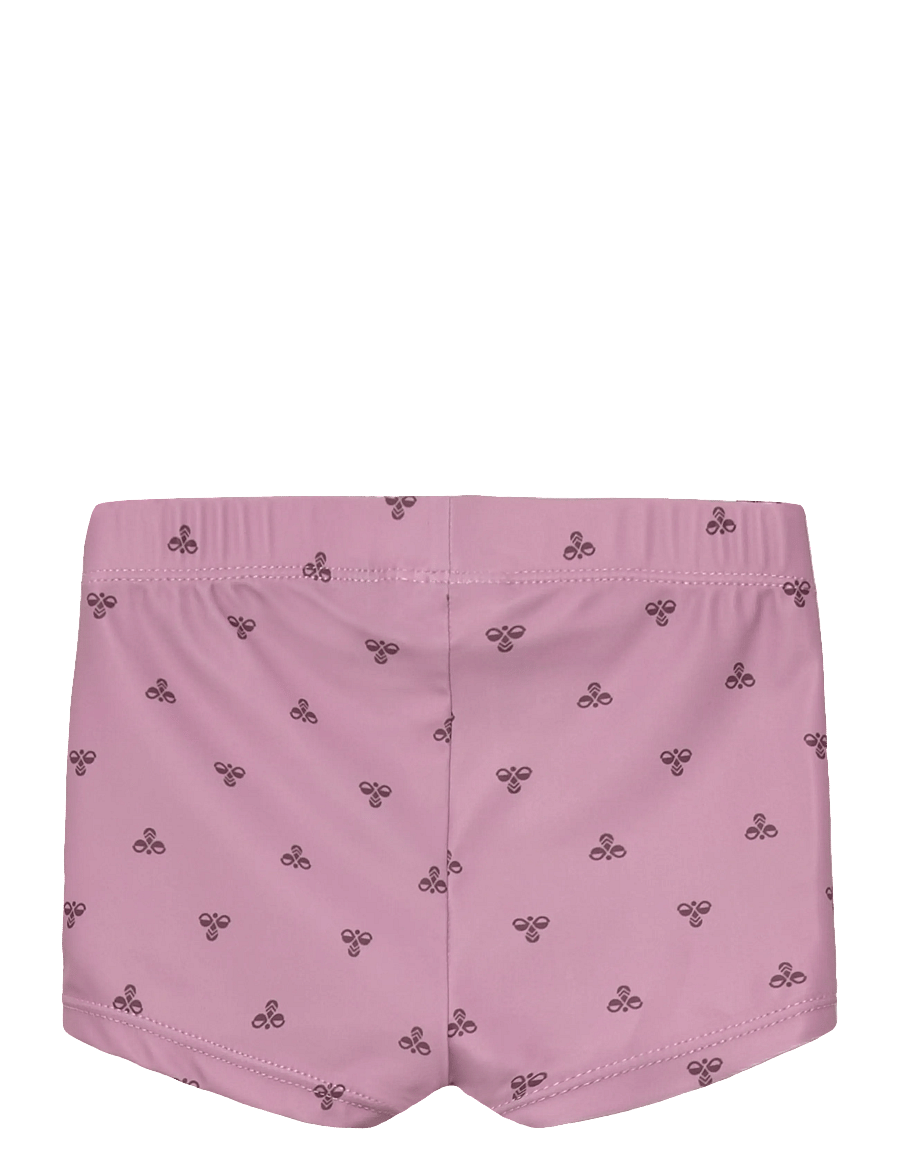 Hummel - hmlMINI BEE AOP SWIM SHORTS - badebukser - mauve shadow - 1