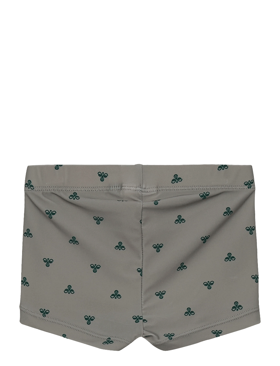 Hummel - hmlMINI BEE AOP SWIM SHORTS - badehosen - shadow - 1