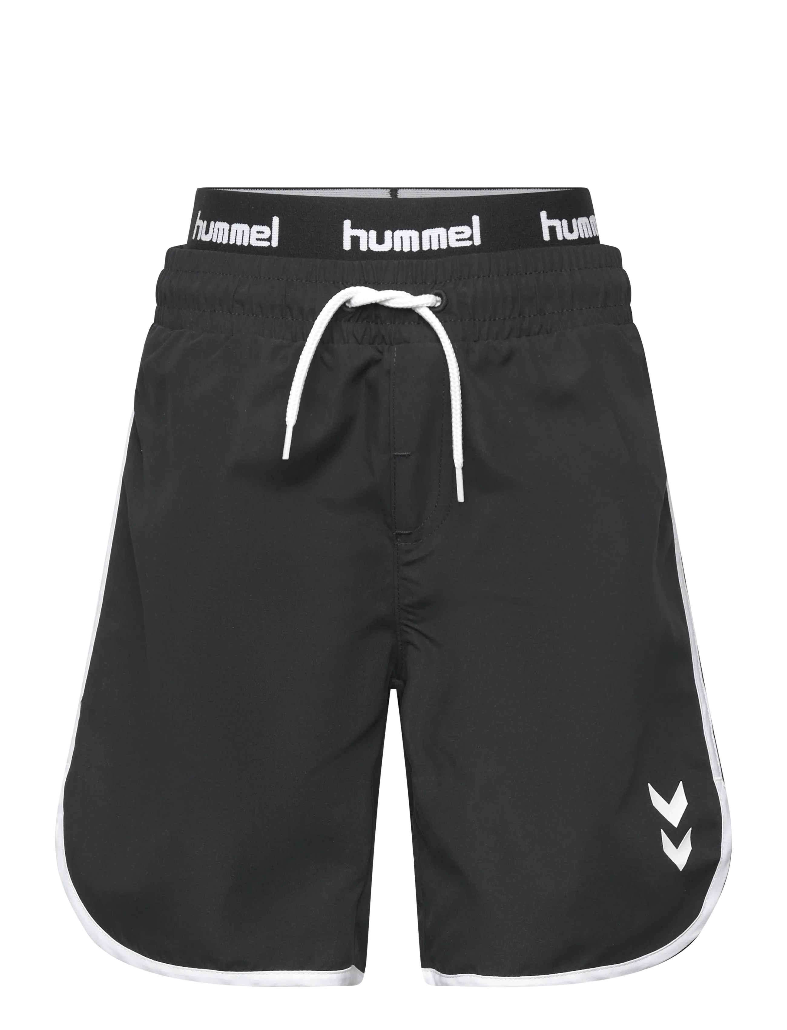 Hummel hmlJR REG LONG BOARD SHORTS - Lapsed 98–134 - BLACK / black