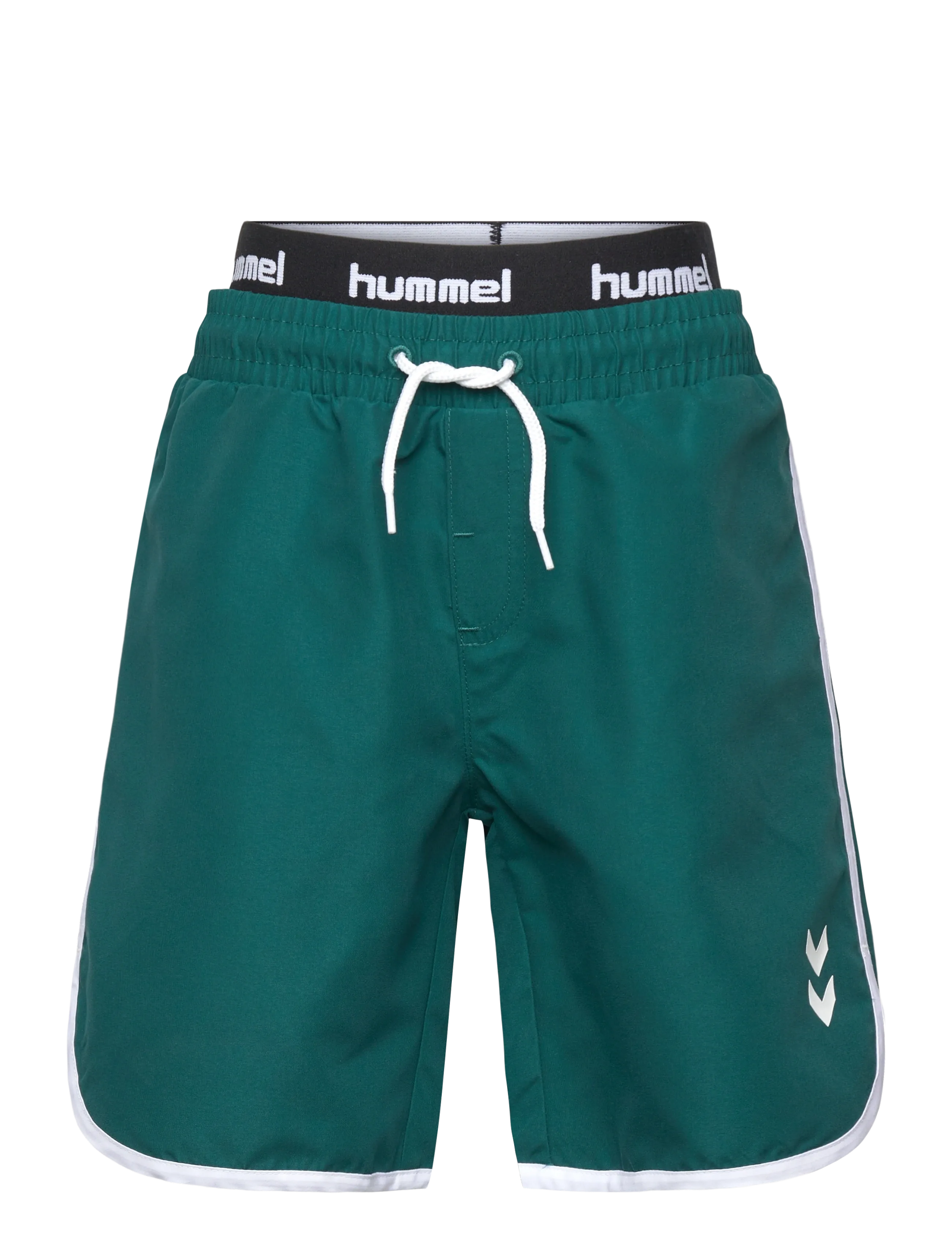 Hummel hmlJR REG LONG BOARD SHORTS - Shorts - JUNE BUG / green