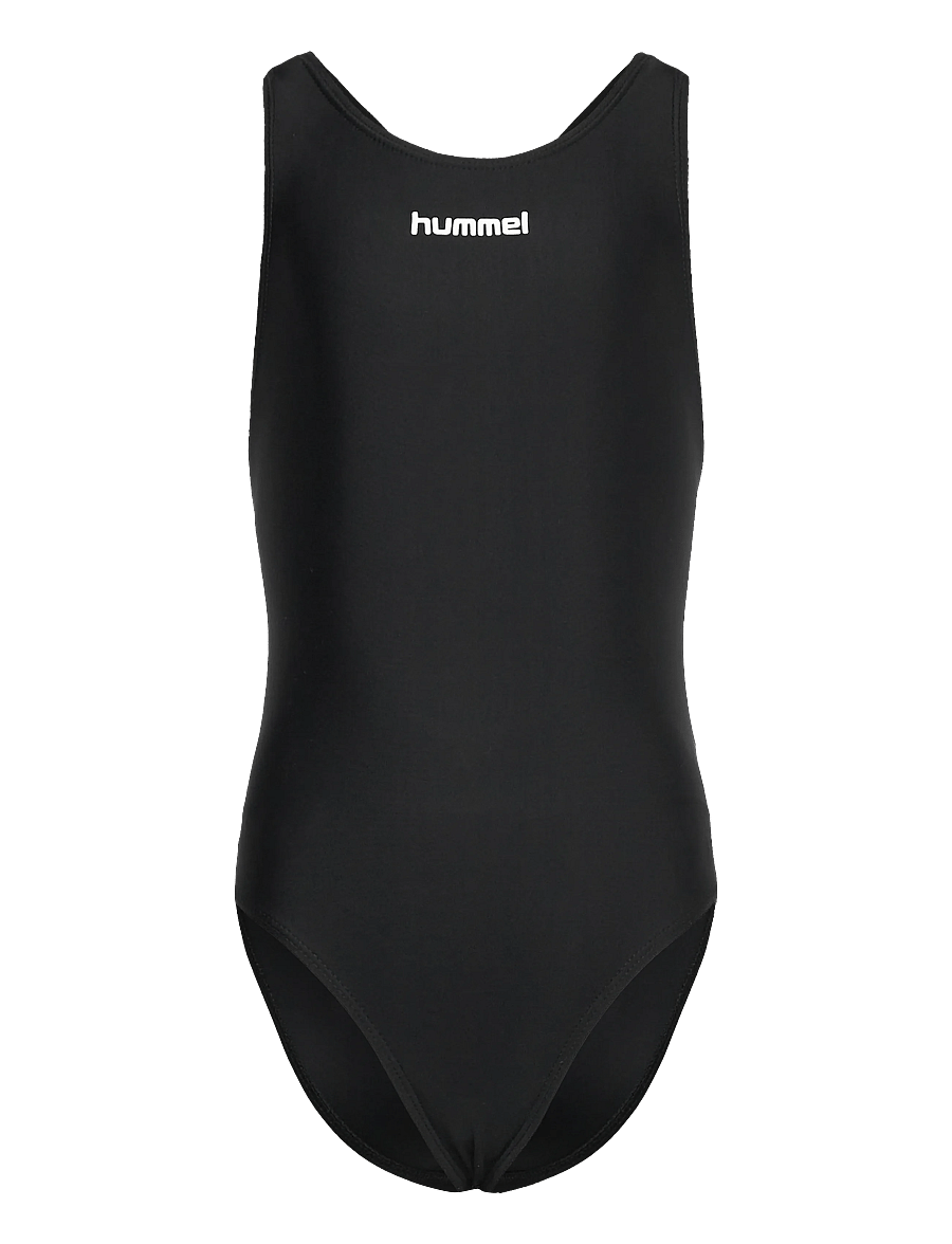 Hummel - hmlJR SOLID SWIMSUIT - badeanzüge - black - 0