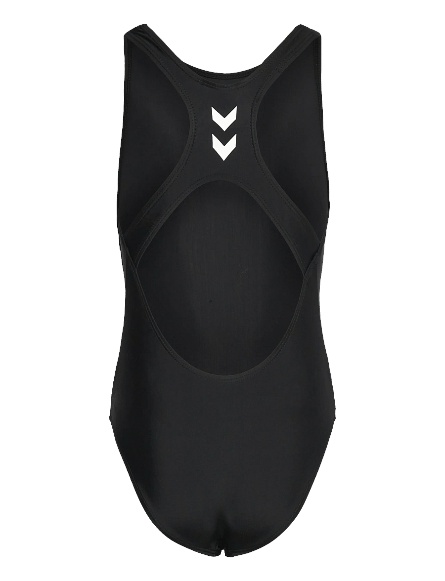 Hummel - hmlJR SOLID SWIMSUIT - badeanzüge - black - 1
