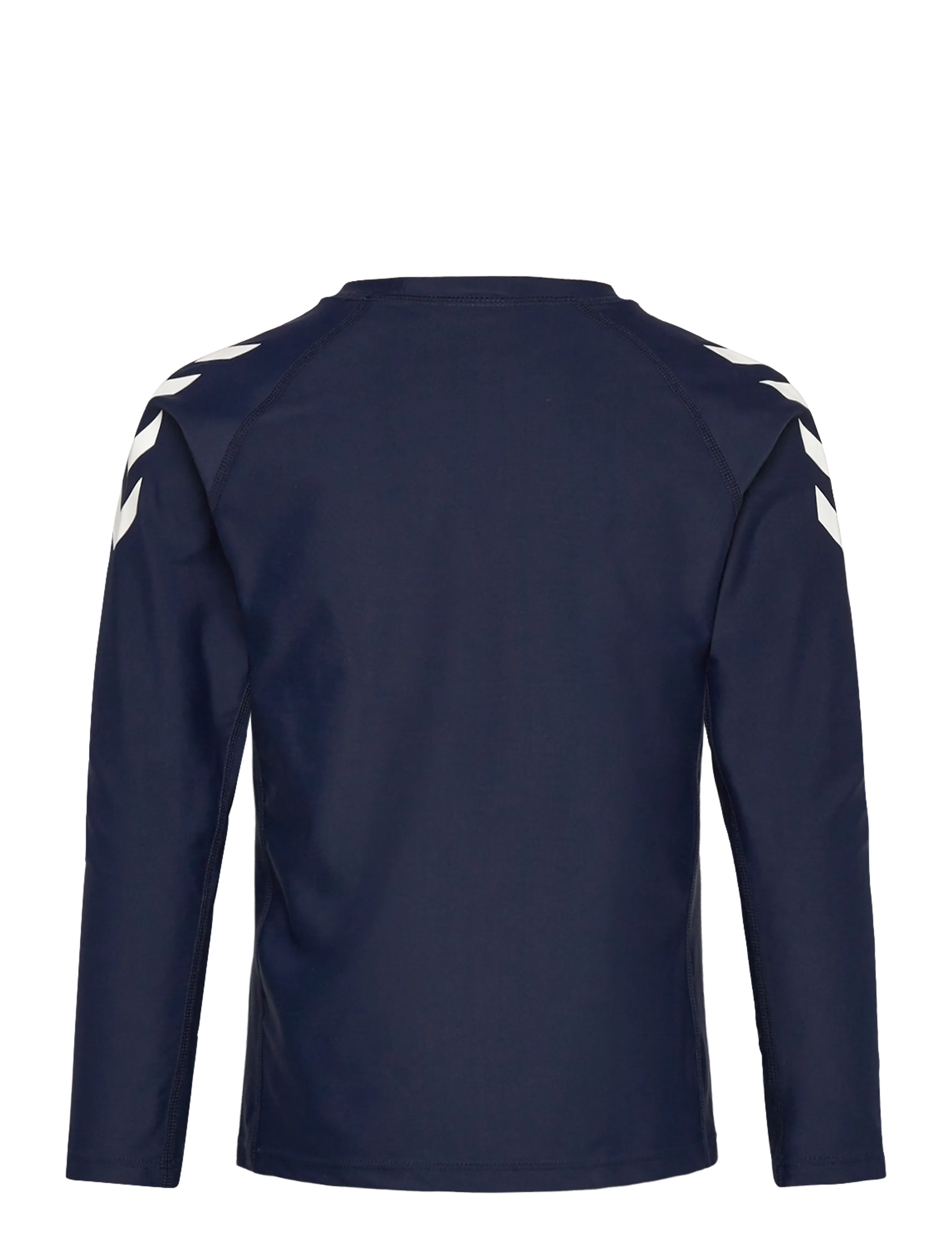 Hummel - hmlJR SWIM T-SHIRT L/S - badeoverdele - dress blues - 1