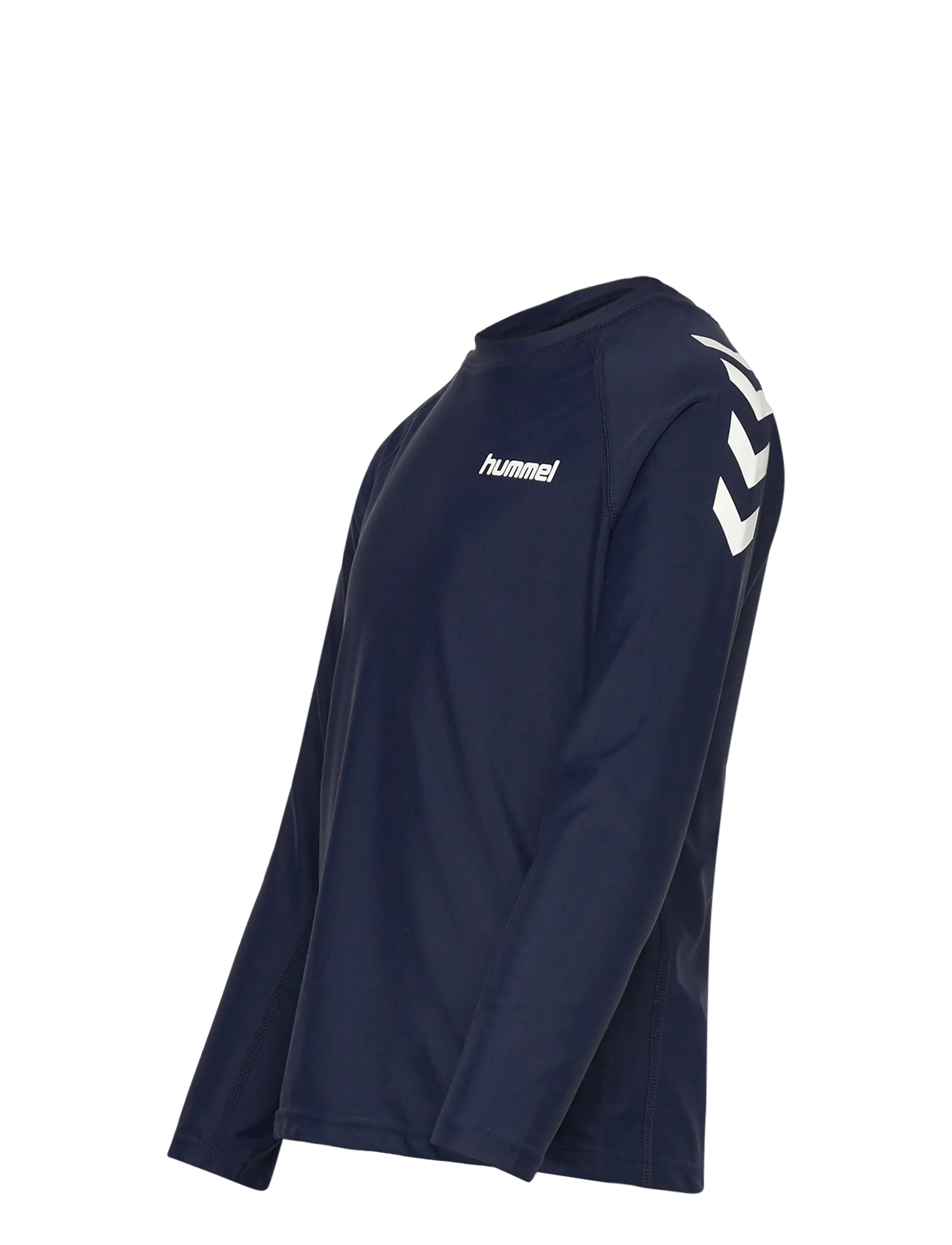 Hummel - hmlJR SWIM T-SHIRT L/S - badeoverdele - dress blues - 2