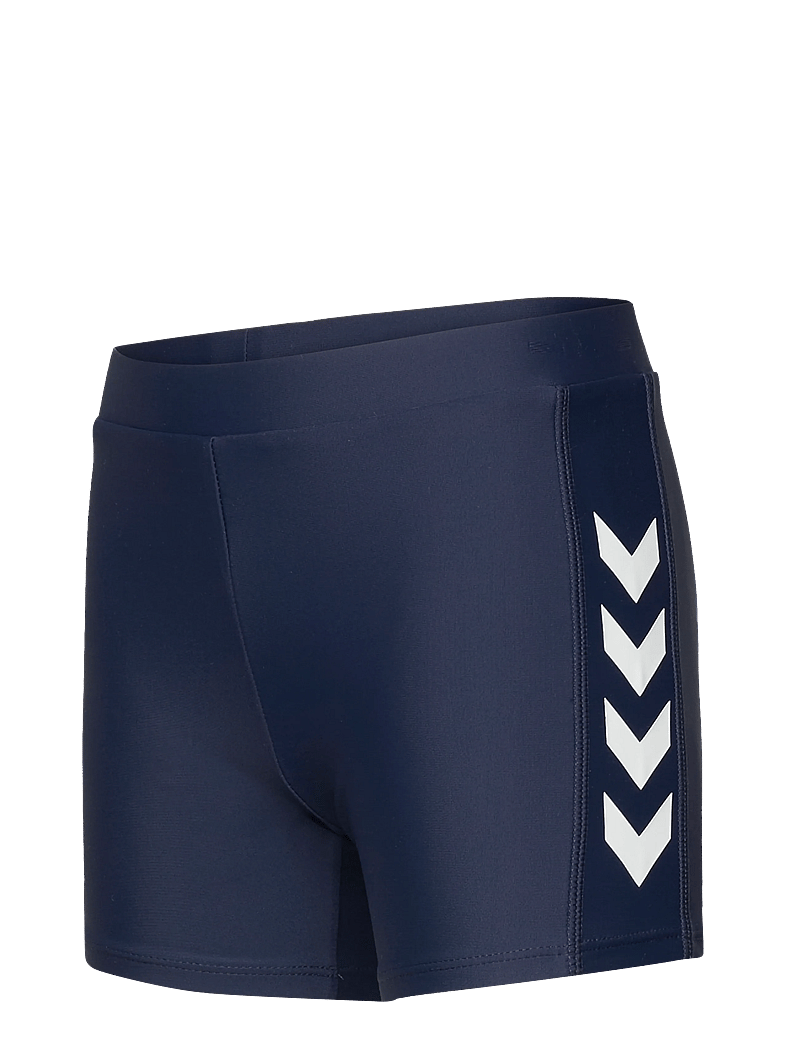 Hummel - hmlJR FITTED SWIM SHORTS - badehosen - dress blues - 2