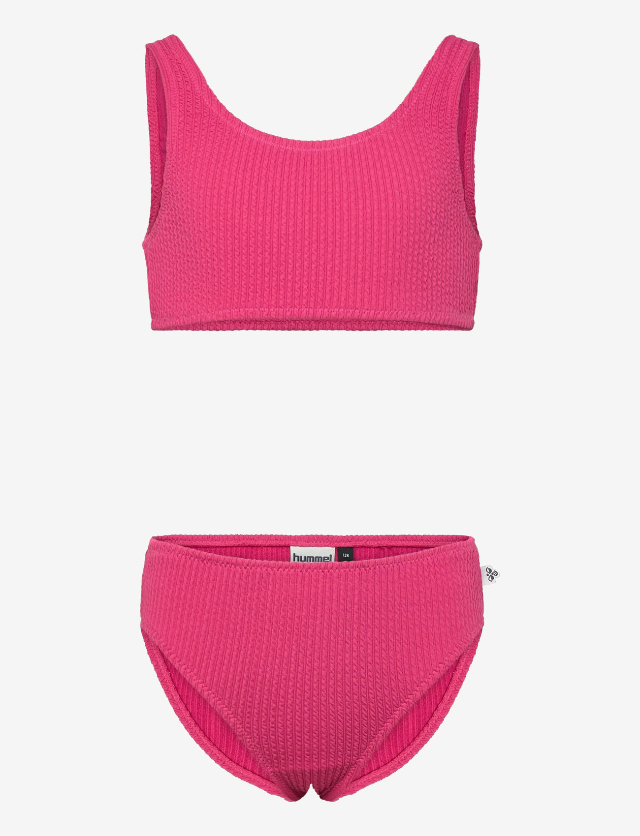 Hummel - hmlJR CRINKLE BIKINI - bikinier - pink flambe - 0