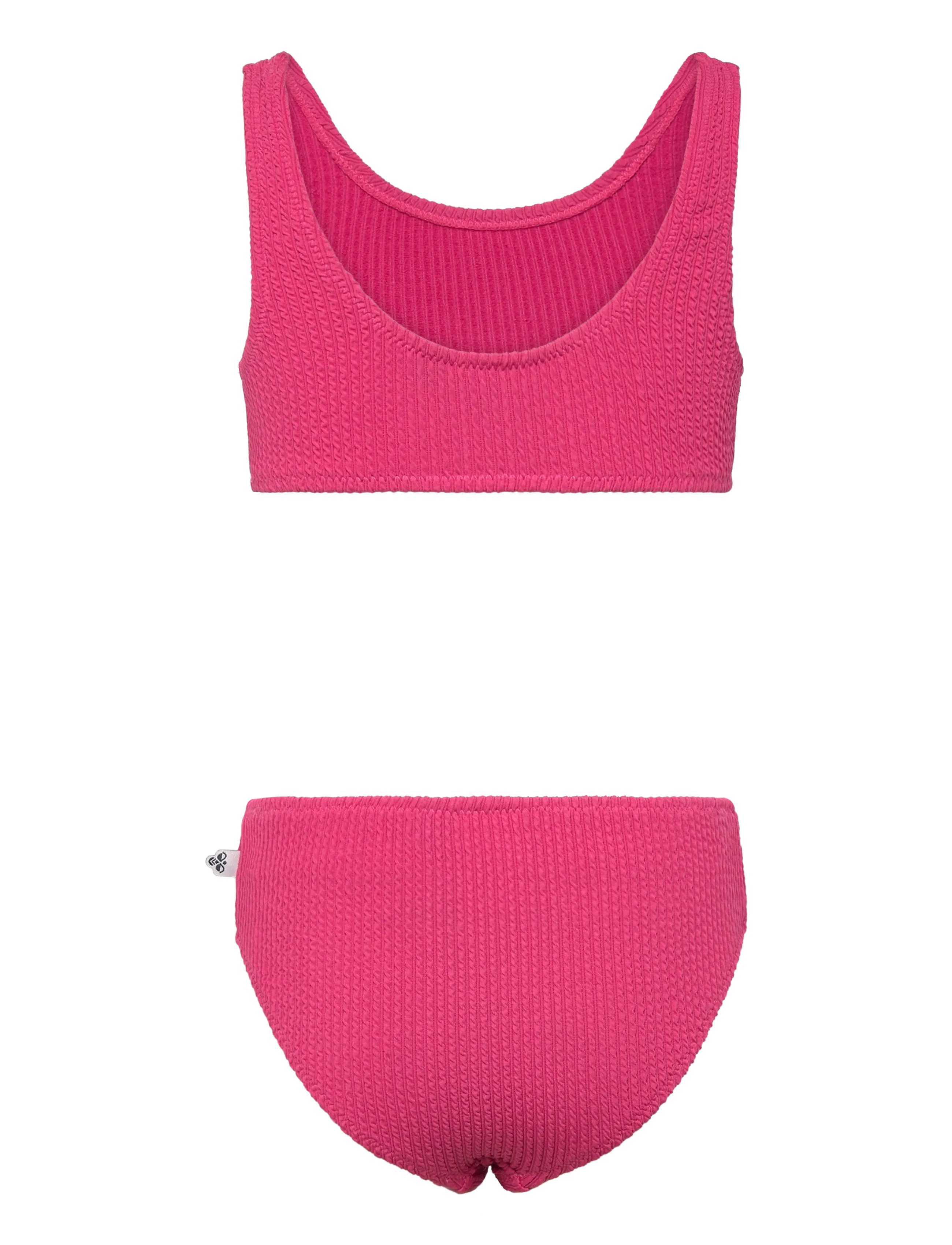 Hummel - hmlJR CRINKLE BIKINI - bikinier - pink flambe - 1