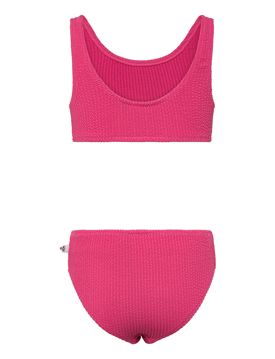 Hummel - hmlJR CRINKLE BIKINI - bikinier - pink flambe - 1