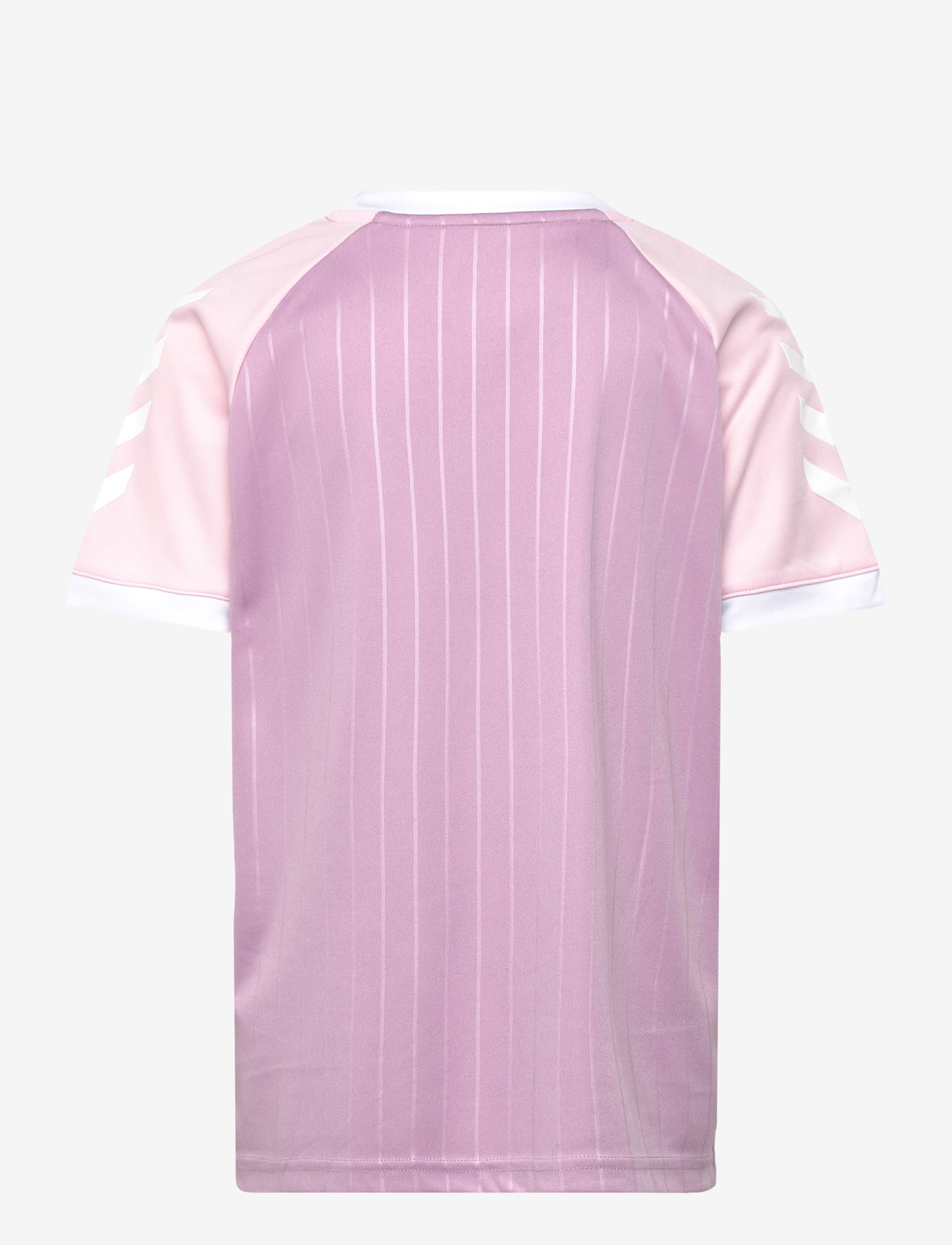 Hummel - hmlJR STRIPE T-SHIRT S/S - sportstoppe - lavender mist - 1