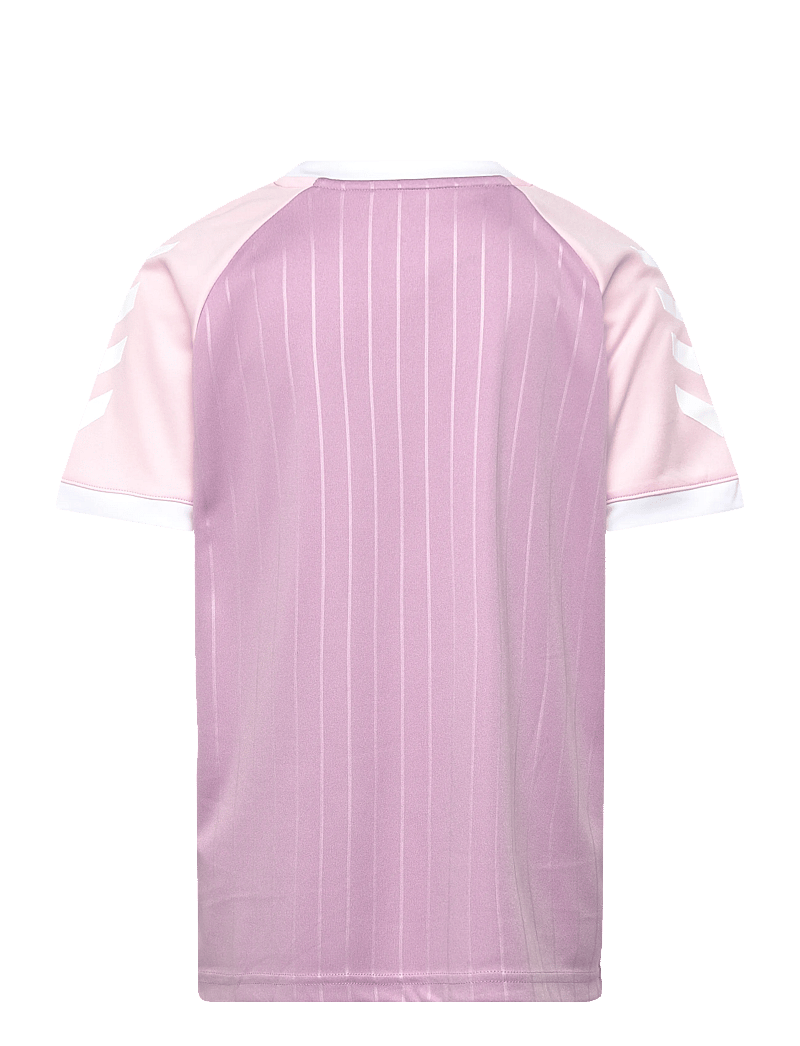 Hummel - hmlJR STRIPE T-SHIRT S/S - spordisärgid - lavender mist - 1