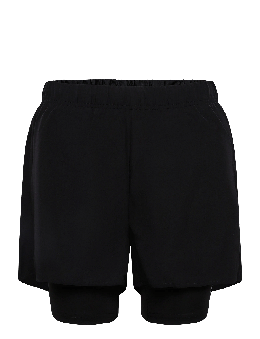 Hummel - hmlHIIT INTENSITY W 2 IN 1 SHORTS - lühikesed treeningpüksid - black - 0