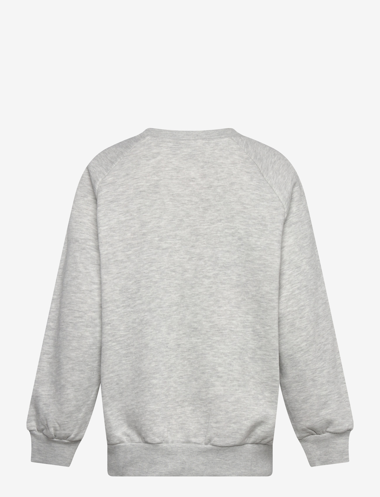 Hummel - hmlJR OVERSIZED ICONIC CREW BEES - sweatshirts - light grey melange - 1