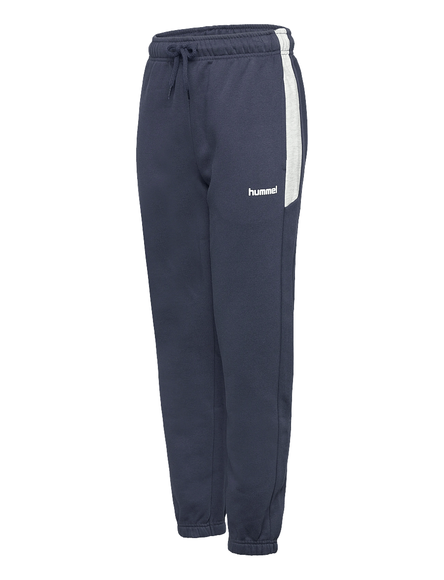 Hummel - hmlJR LOOSE BLOCKED SWEATPANT - jogginghosen - dress blues - 2