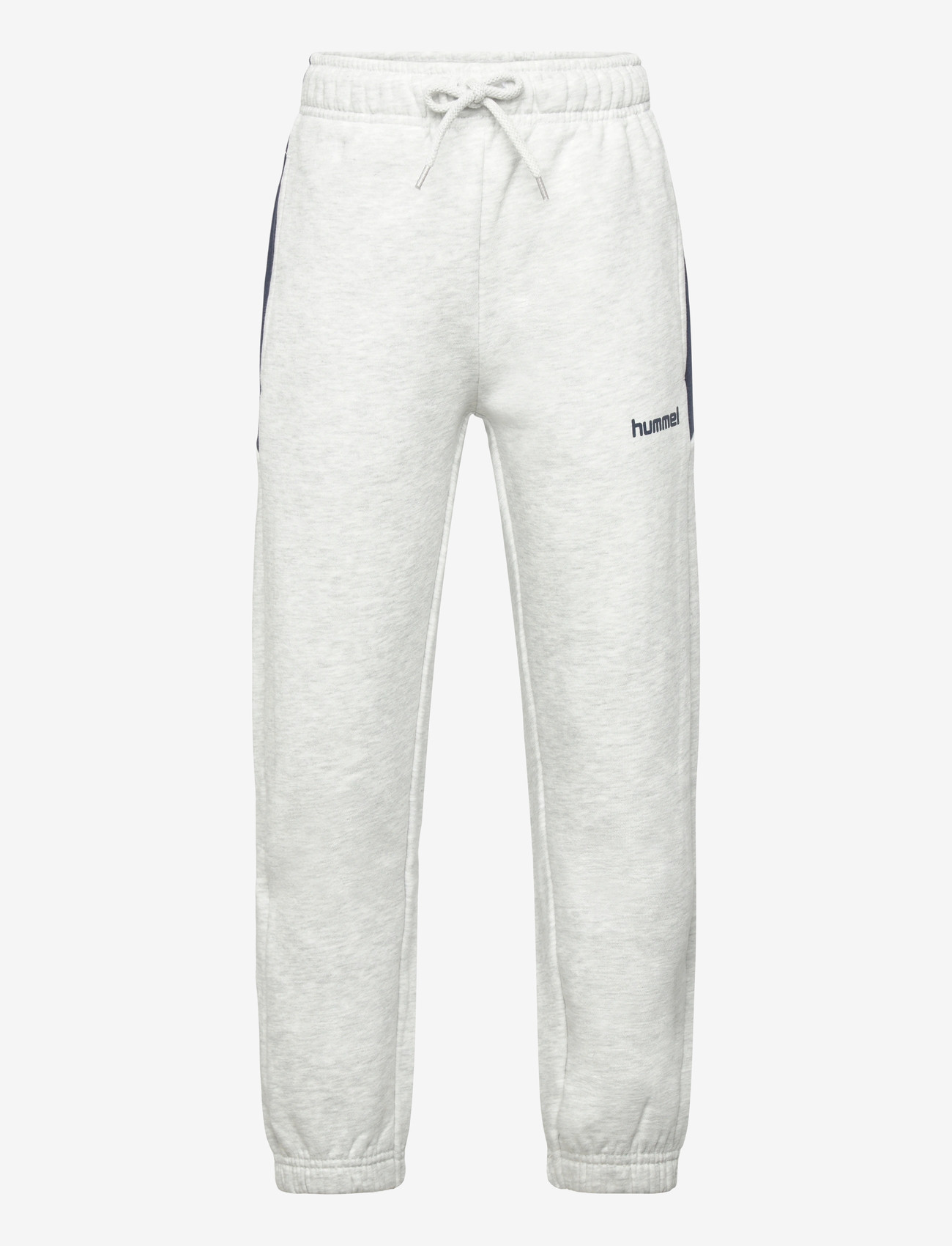 Hummel - hmlJR LOOSE BLOCKED SWEATPANT - sweatpants - light grey melange - 0
