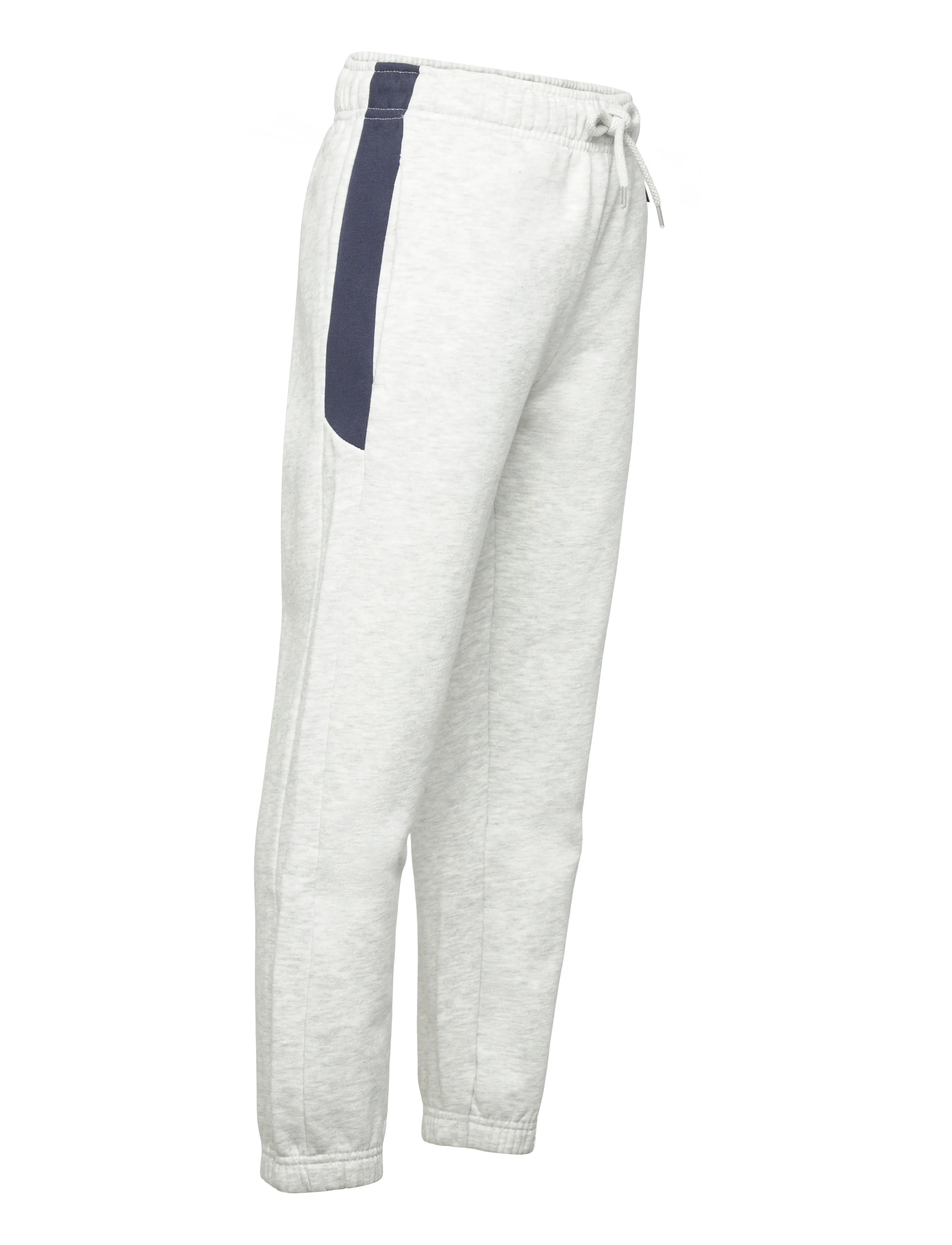 Hummel - hmlJR LOOSE BLOCKED SWEATPANT - jogginghosen - light grey melange - 3