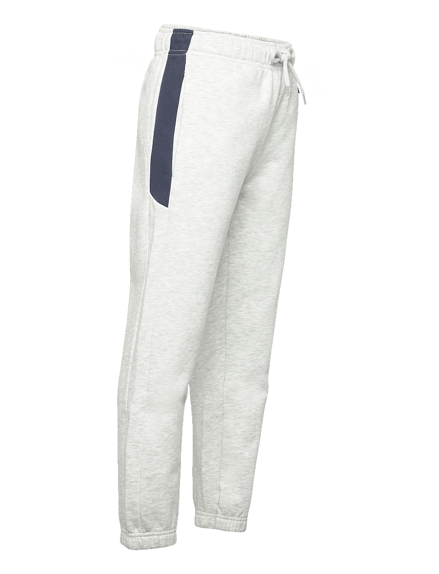 Hummel - hmlJR LOOSE BLOCKED SWEATPANT - sweatpants - light grey melange - 3