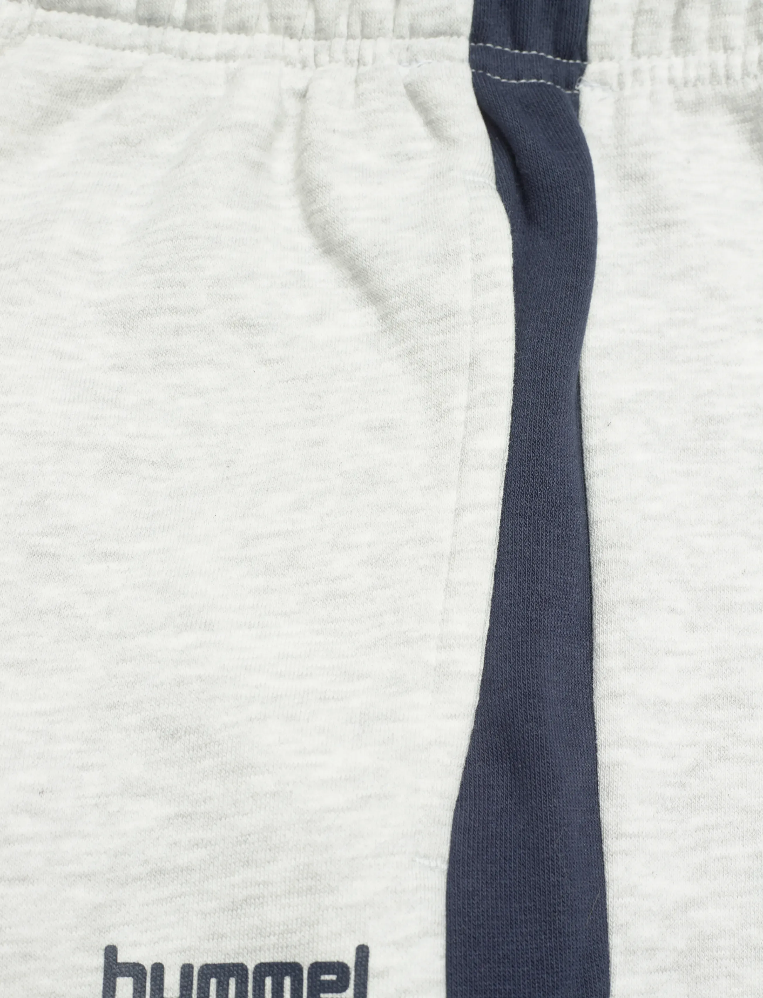 Hummel - hmlJR LOOSE BLOCKED SWEATPANT - jogginghosen - light grey melange - 4