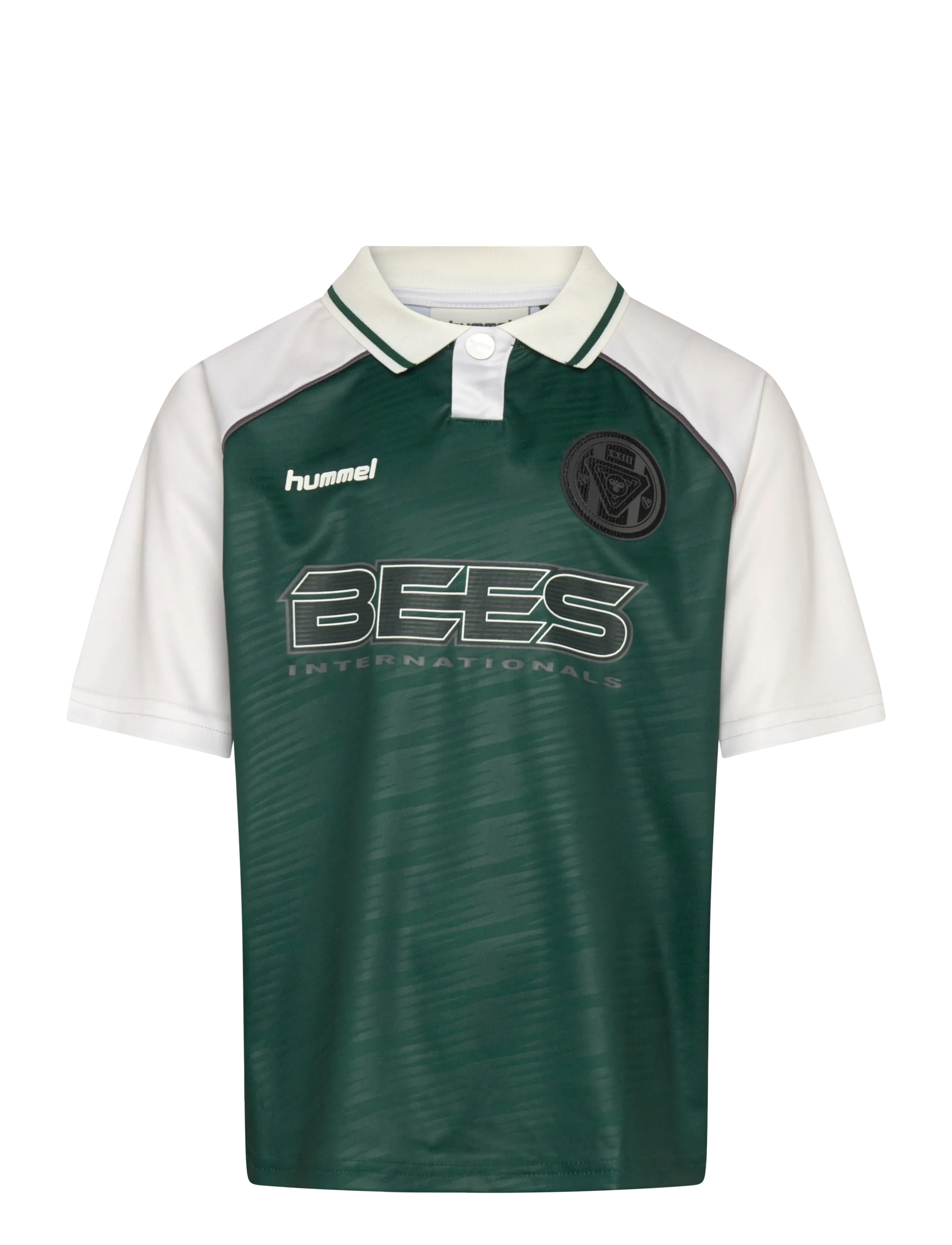 Hummel Hmljr Loose Tiger Soccer Jersey S/S, 134/140, Green, T-Shirts > Fodboldtrøjer, Børn