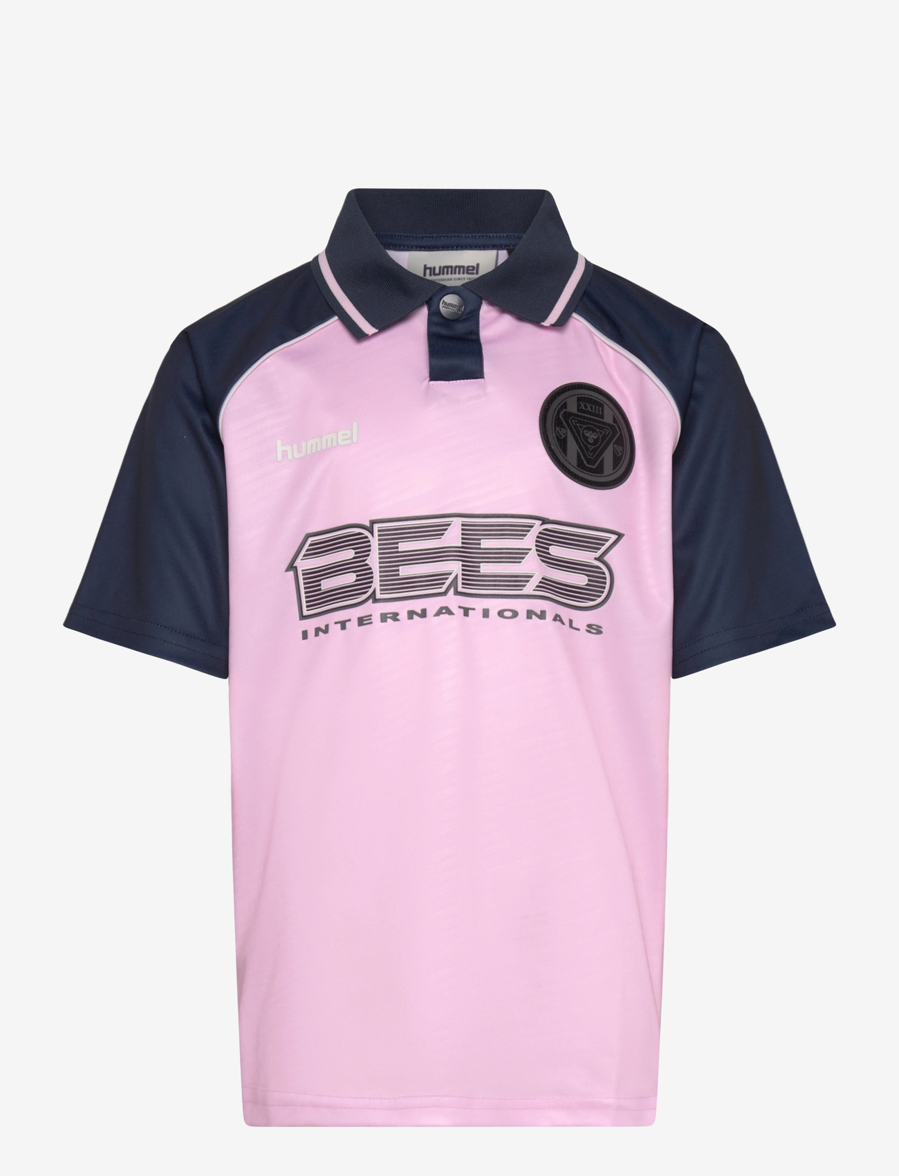 Hummel - hmlJR LOOSE TIGER SOCCER JERSEY S/S - sportoberteile - roseate spoonbill - 0