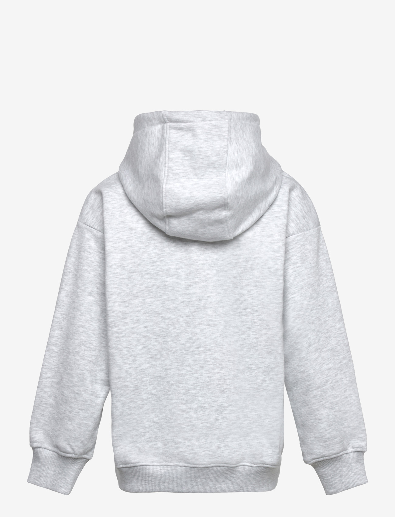 Hummel - hmlJR BOXY HOODIE LOGO - kapuzenpullover - light grey melange - 1