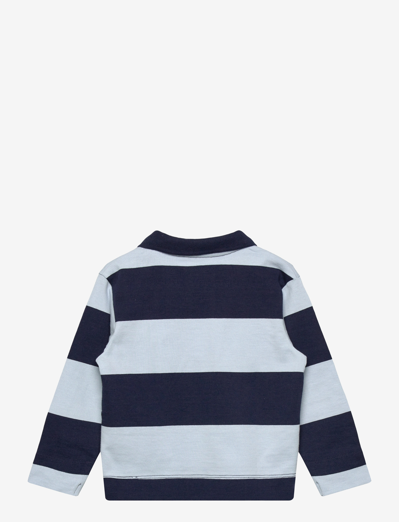 Hummel - hmlMINI LOOSE STRIPE POLO SHIRT - langærmede poloer - dress blues - 1