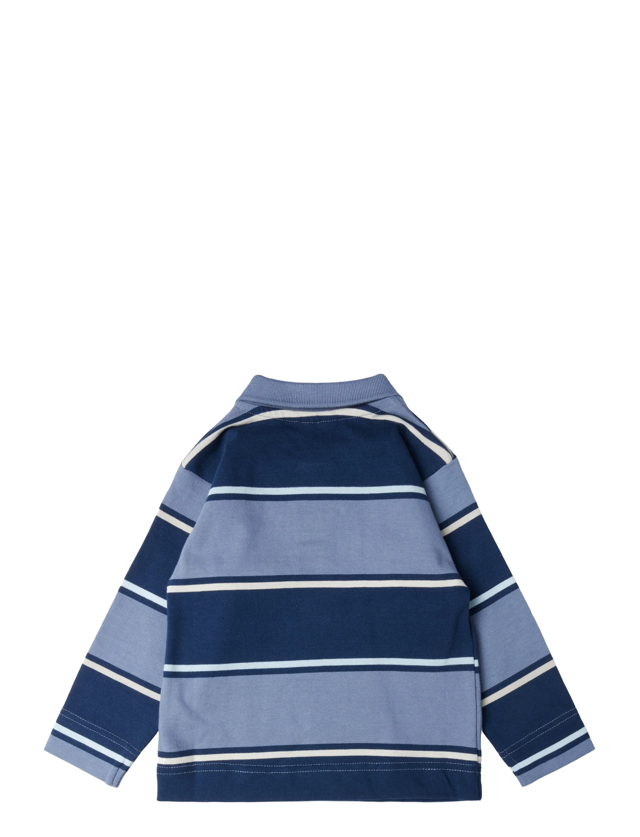 Hummel - hmlMINI LOOSE STRIPE POLO SHIRT - långärmade pikéer - flint stone - 1