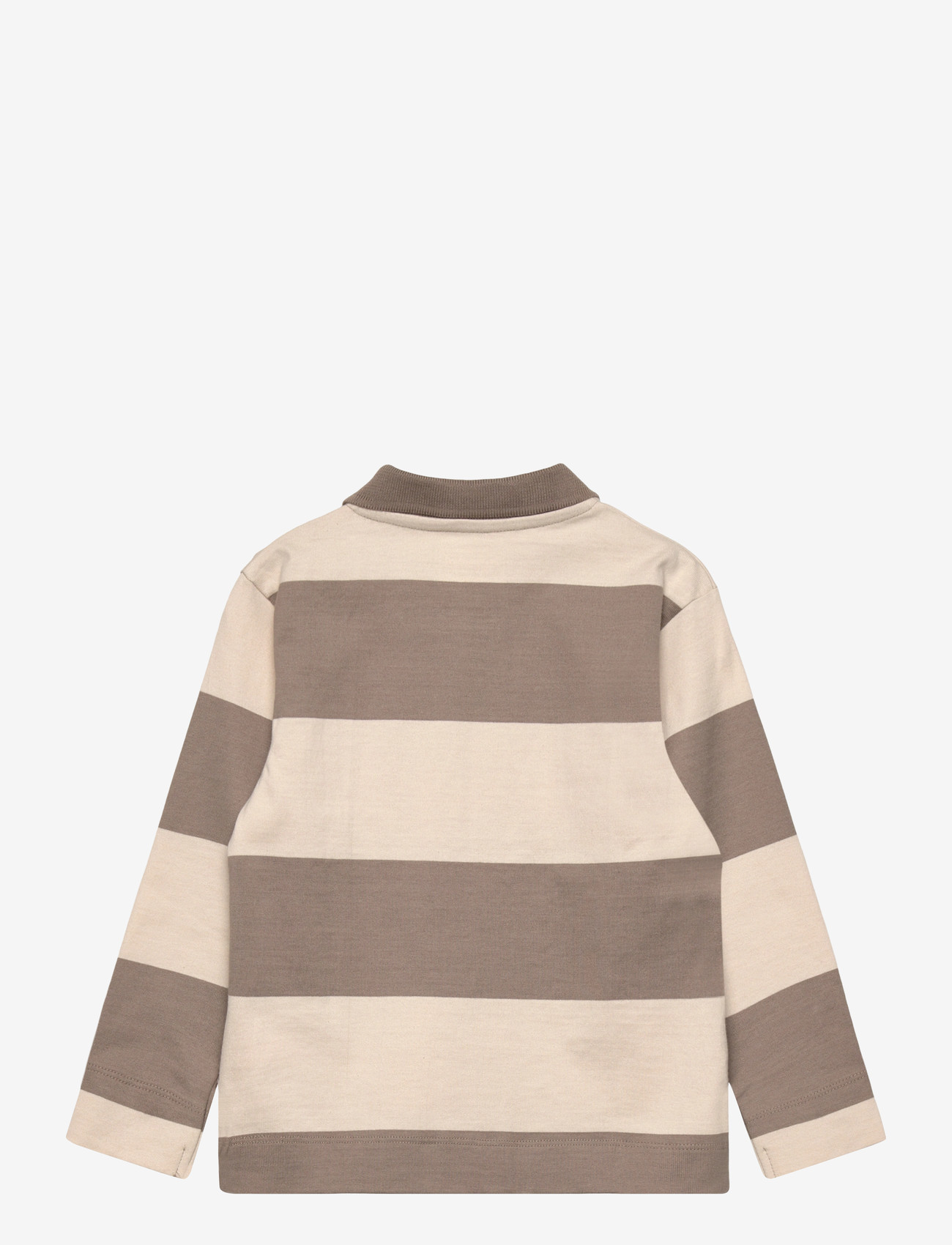 Hummel - hmlMINI LOOSE STRIPE POLO SHIRT - langærmede poloer - rock ridge - 1