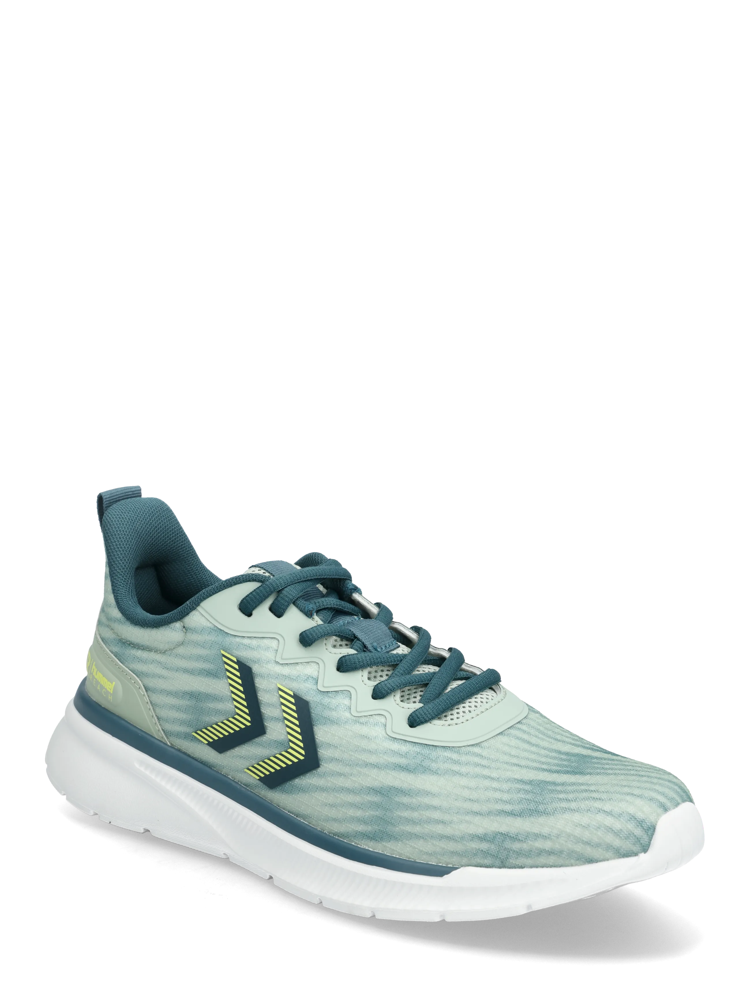 Hummel REACH TR BREATHER 2.0 - Sko - WHITE/GREEN/YELLOW / green
