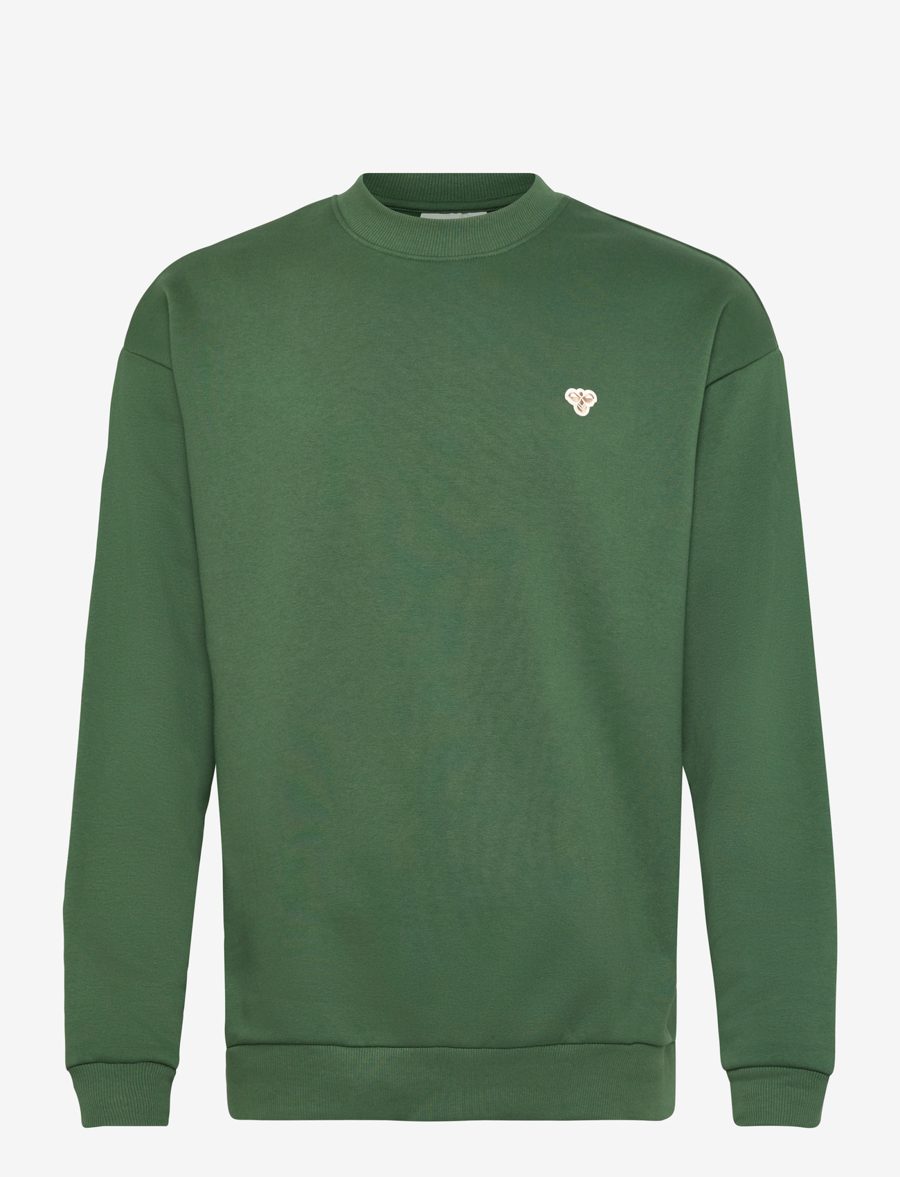 Hummel - hmlLOOSE CREWNECK BEE - laveste priser - dark green - 0