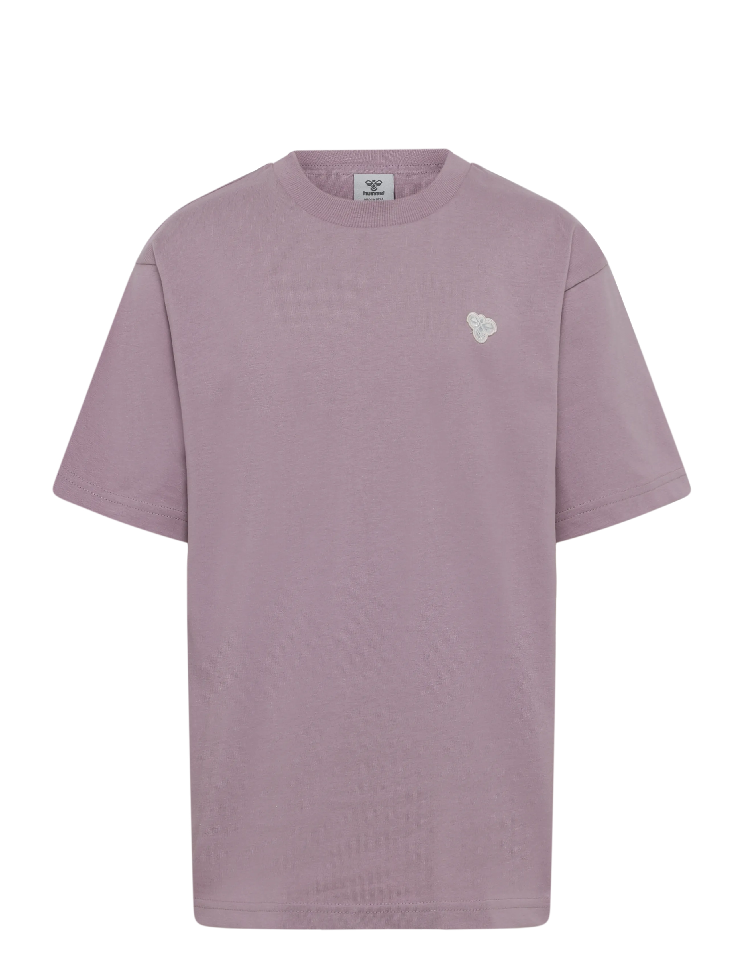 Hummel hmlJR LOOSE T-SHIRT S/S BEE - Oberteile - SEA FOG / purple