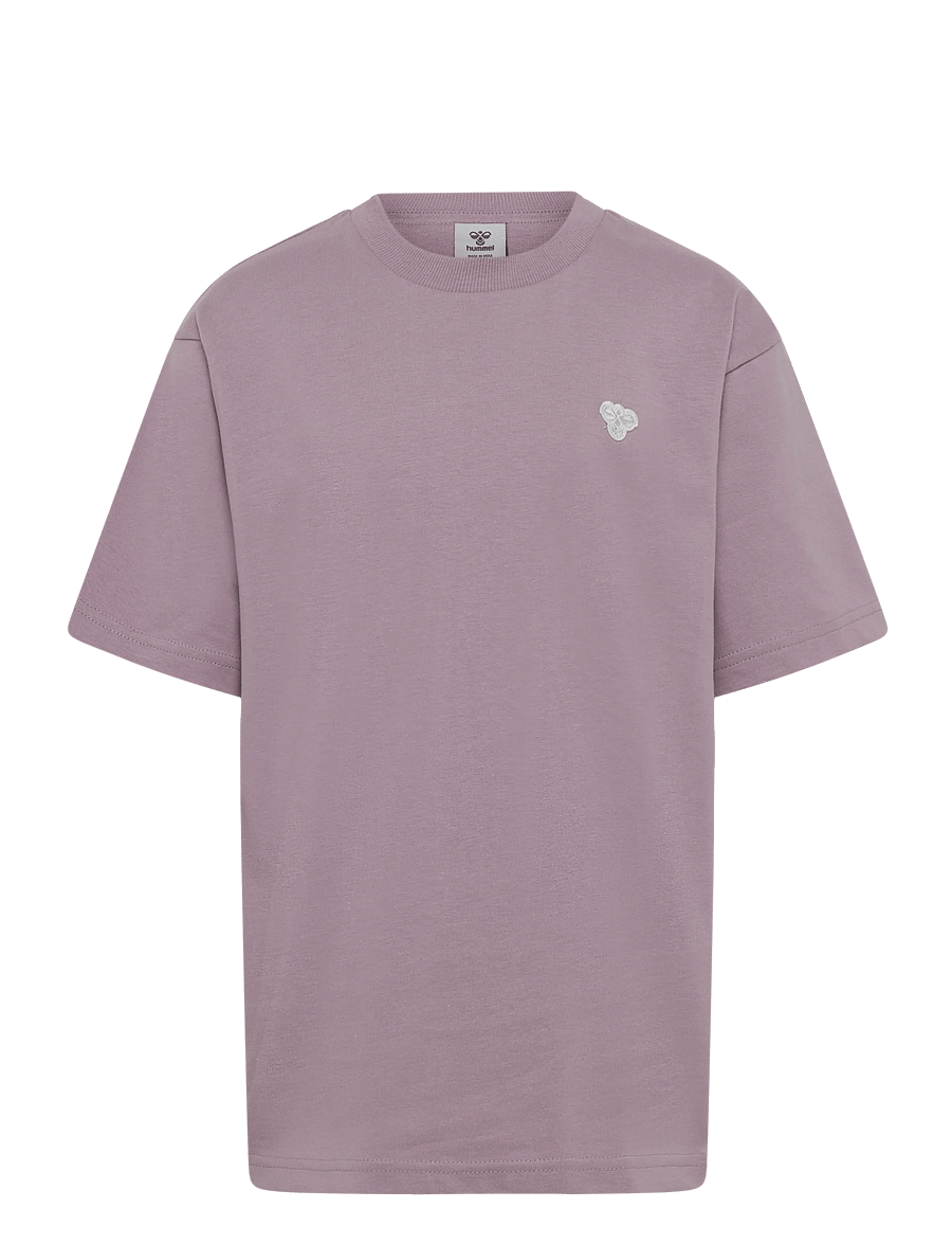 Hummel - hmlJR LOOSE T-SHIRT S/S BEE - short-sleeved t-shirts - sea fog - 0