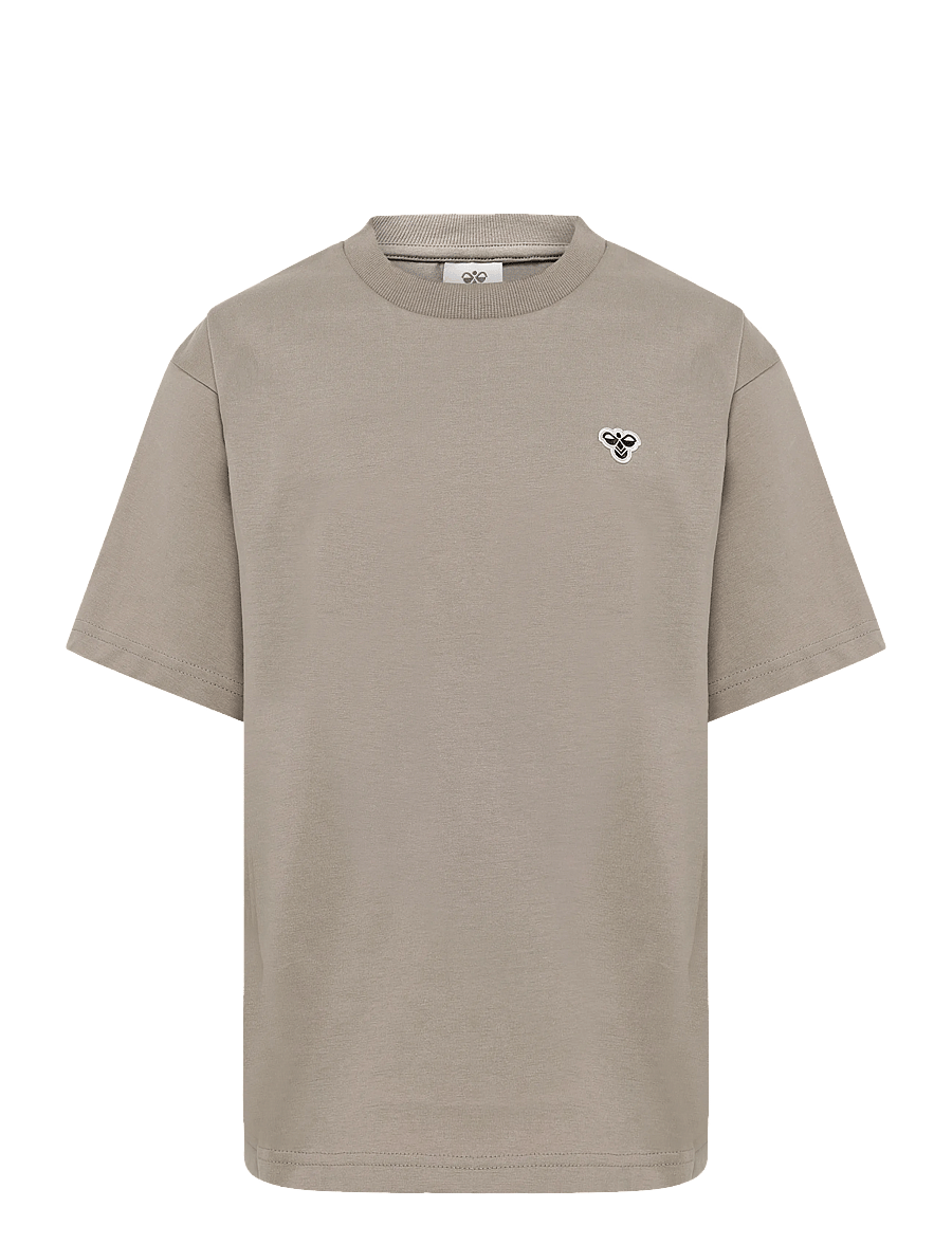 Hummel - hmlJR LOOSE T-SHIRT S/S BEE - kurzärmelig - vintage khaki - 0