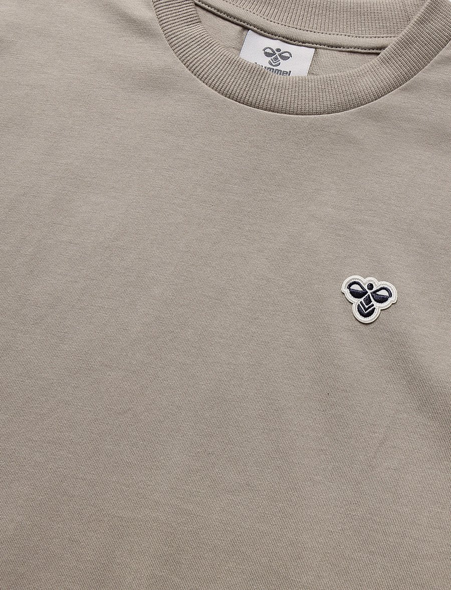 Hummel - hmlJR LOOSE T-SHIRT S/S BEE - kurzärmelig - vintage khaki - 2