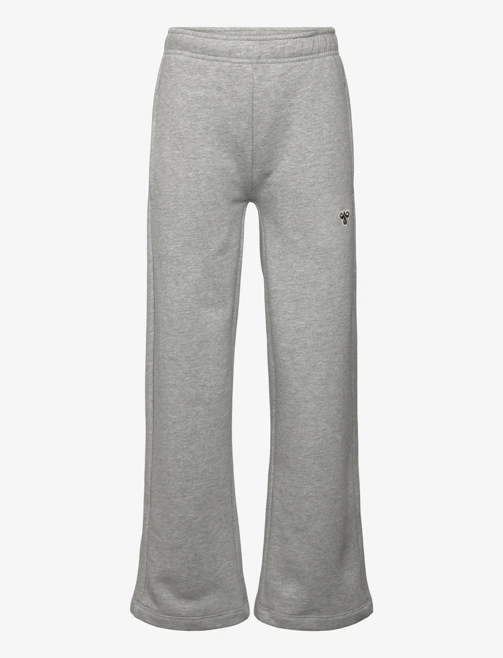 Hummel - hmlJR LOOSE WL SWEATPANTS BEE - dressipüksid - grey melange - 0