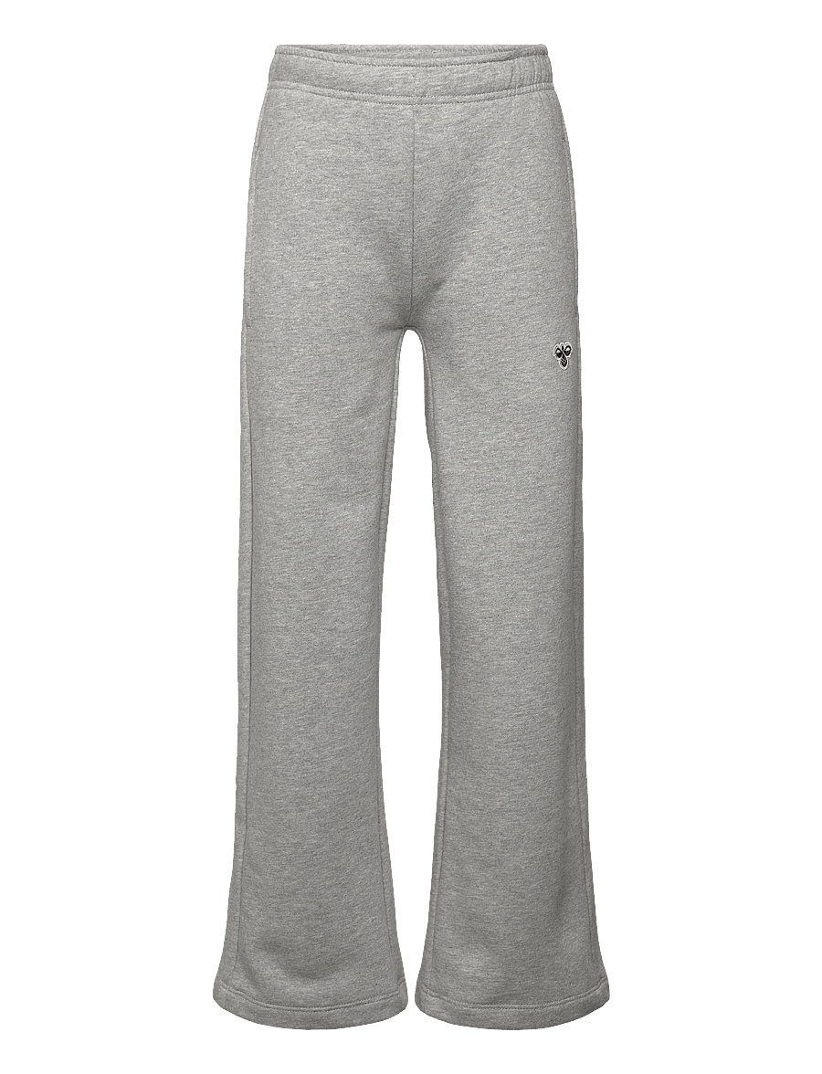 Hummel - hmlJR LOOSE WL SWEATPANTS BEE - trainingsbroek - grey melange - 0