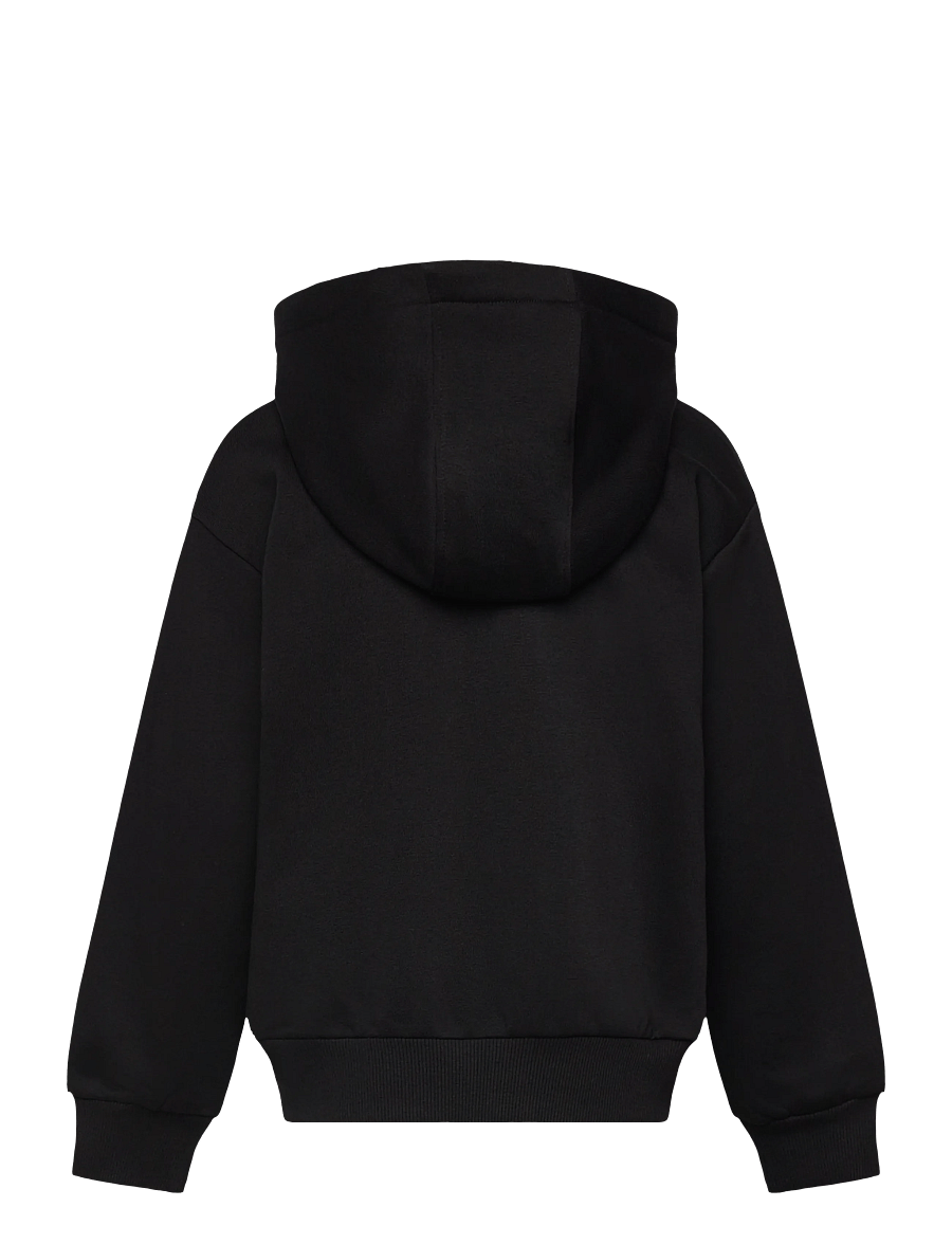 Hummel - hmlJR LOOSE ZIP HOODIE BEE - bluzy z kapturem - black - 1