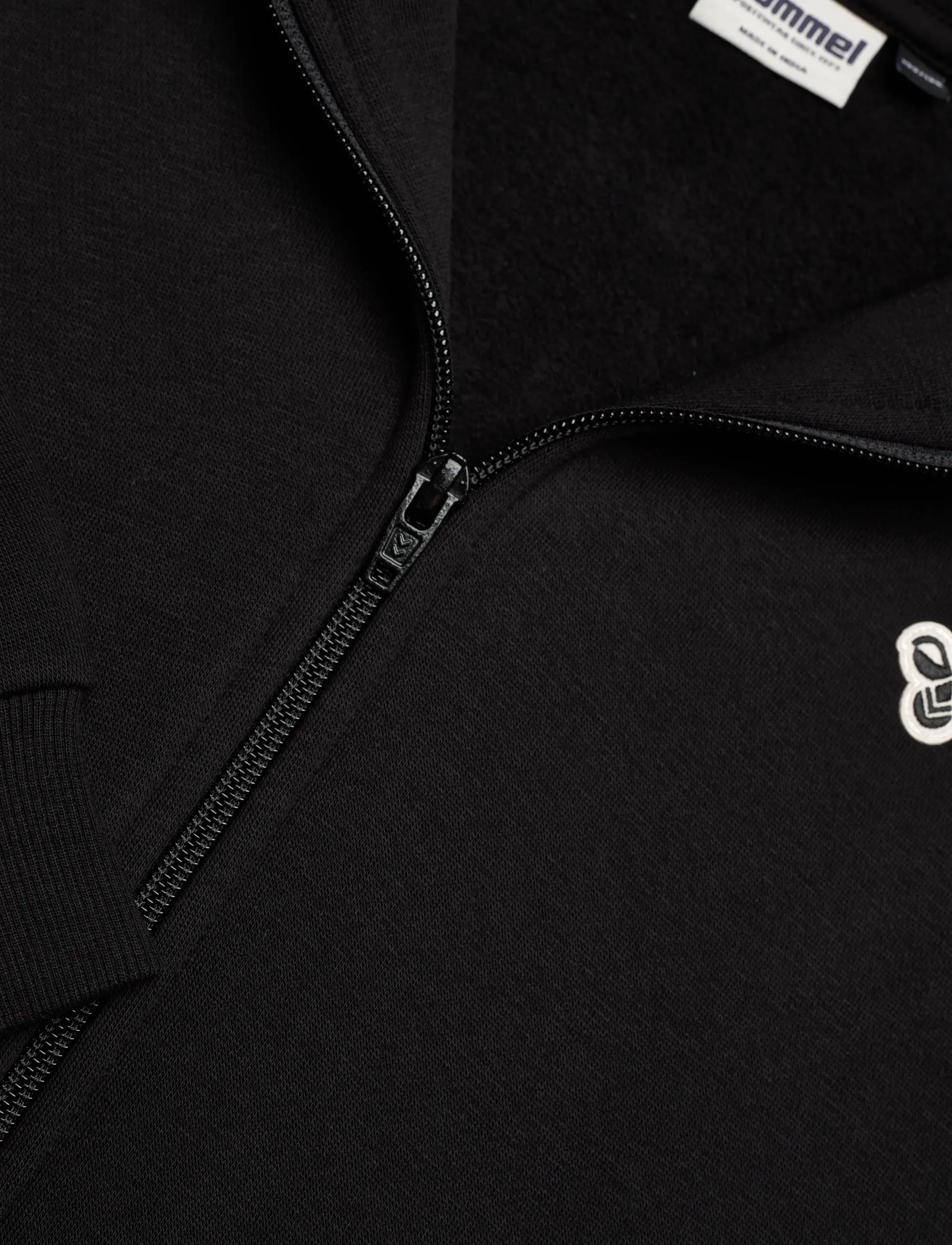 Hummel - hmlJR LOOSE ZIP HOODIE BEE - džemperiai su gobtuvu - black - 2