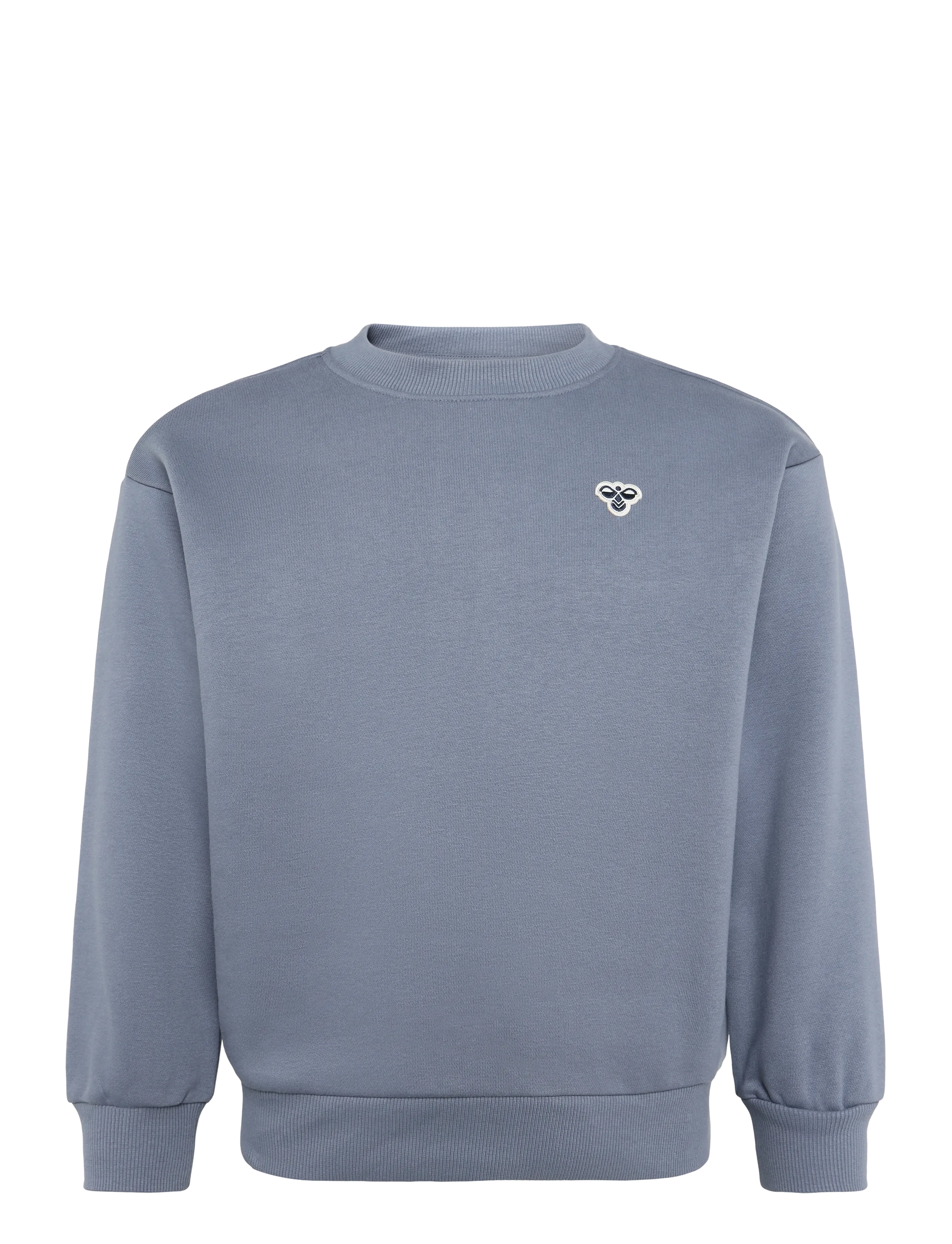 Hummel hmlJR LOOSE CREWNECK BEE - Oberteile - FLINT STONE / grey