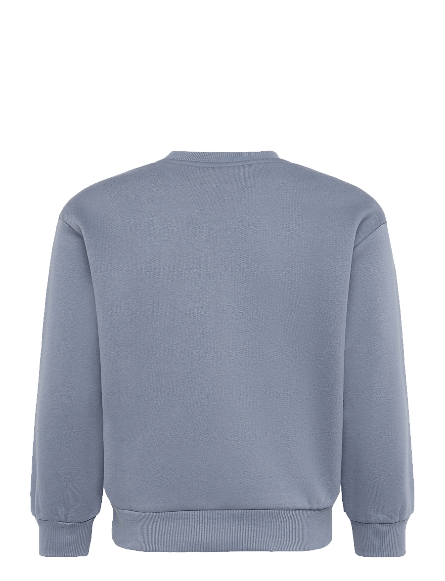 Hummel - hmlJR LOOSE CREWNECK BEE - sweats - flint stone - 1