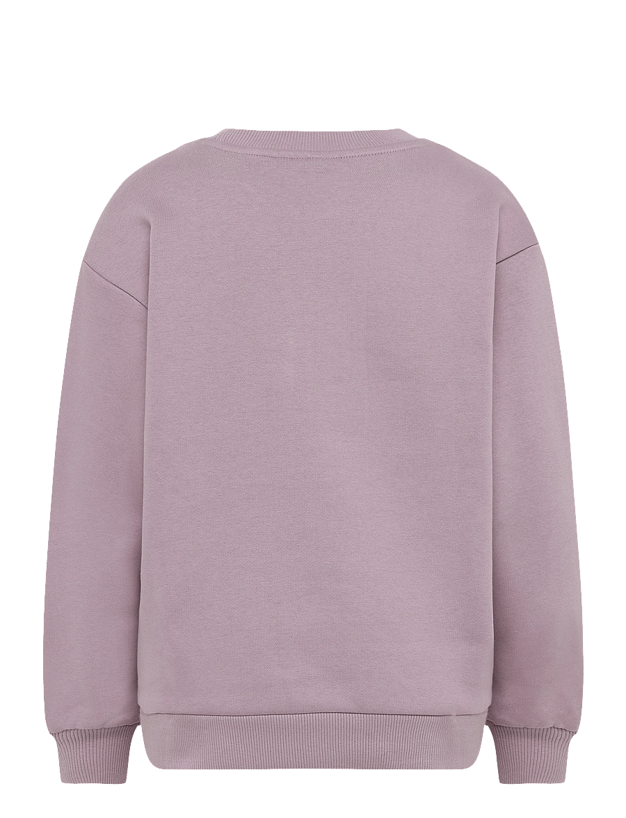Hummel - hmlJR LOOSE CREWNECK BEE - dressipluusid - sea fog - 1