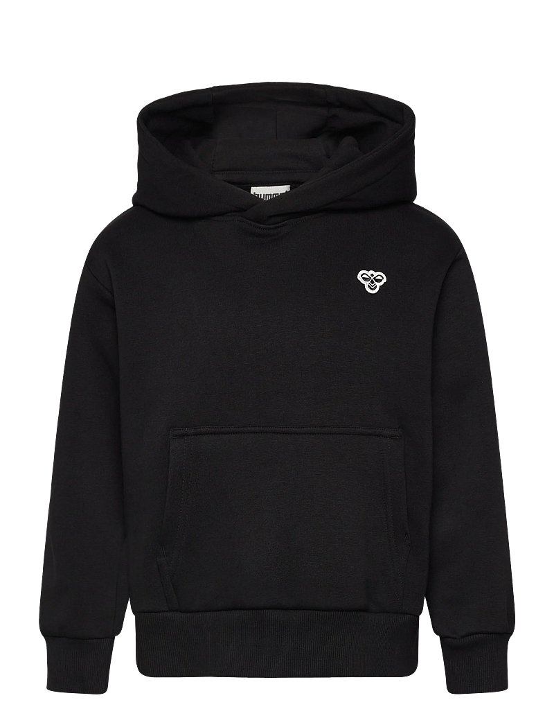 Hummel - hmlJR LOOSE HOODIE BEE - hættetrøjer - black - 0