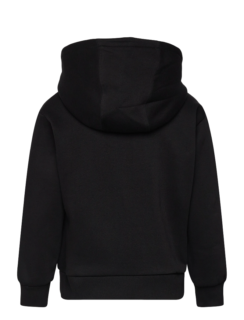 Hummel - hmlJR LOOSE HOODIE BEE - hættetrøjer - black - 1